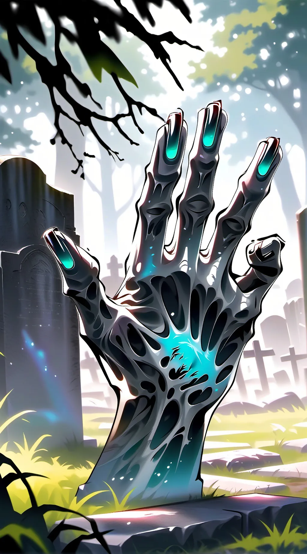 ai character: ZombieVerse background