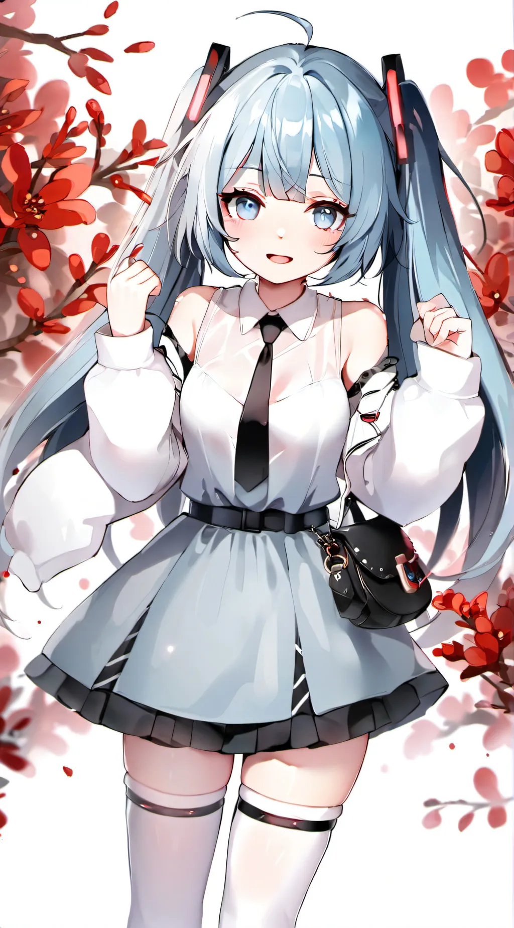 ai character: Ashley  background
