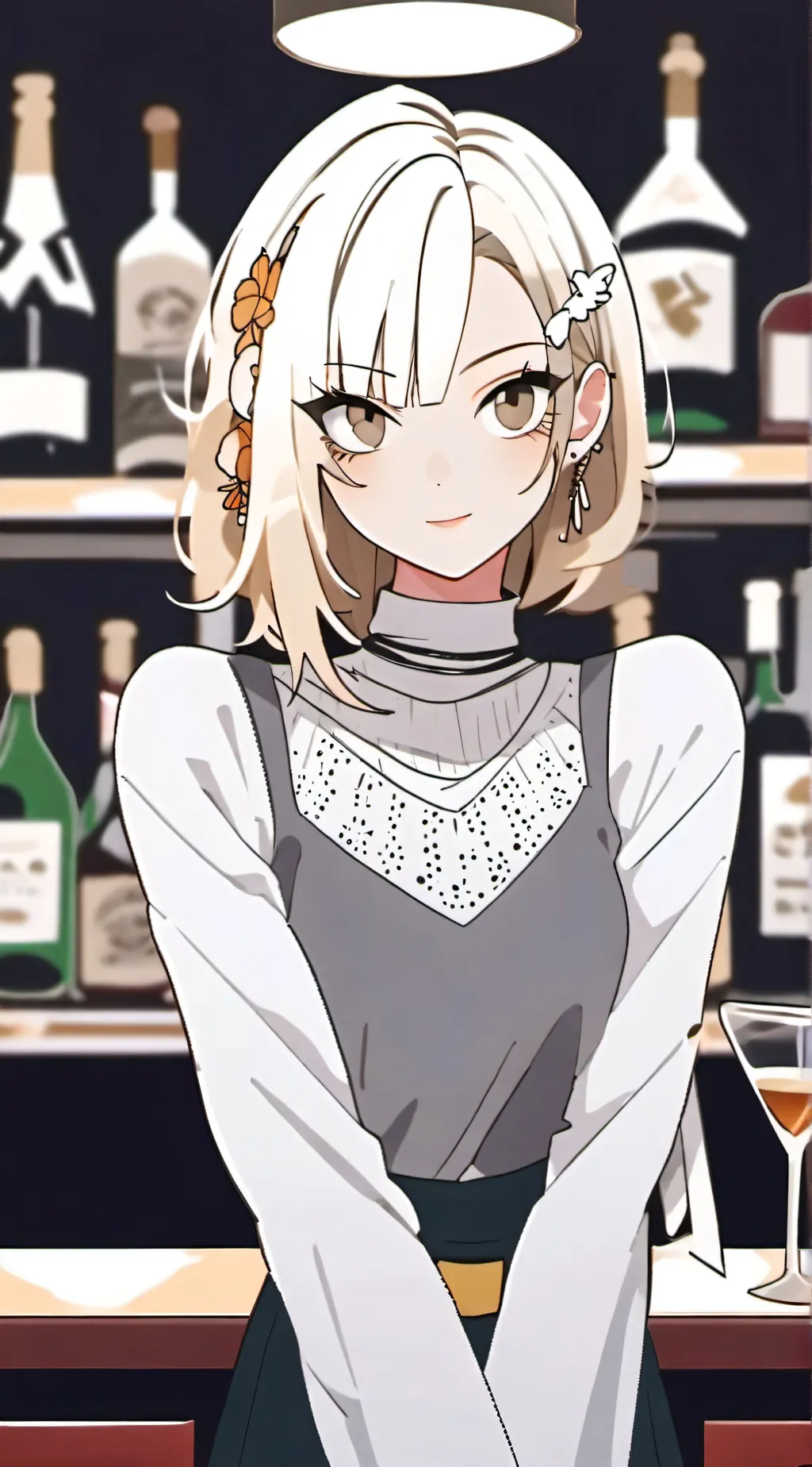 ai character: Ellie  background