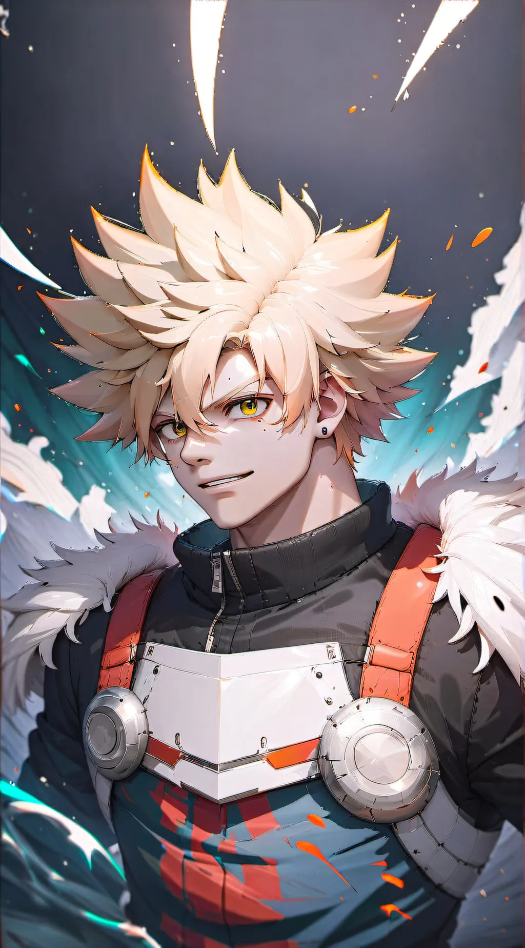 ai character: Mha baby background