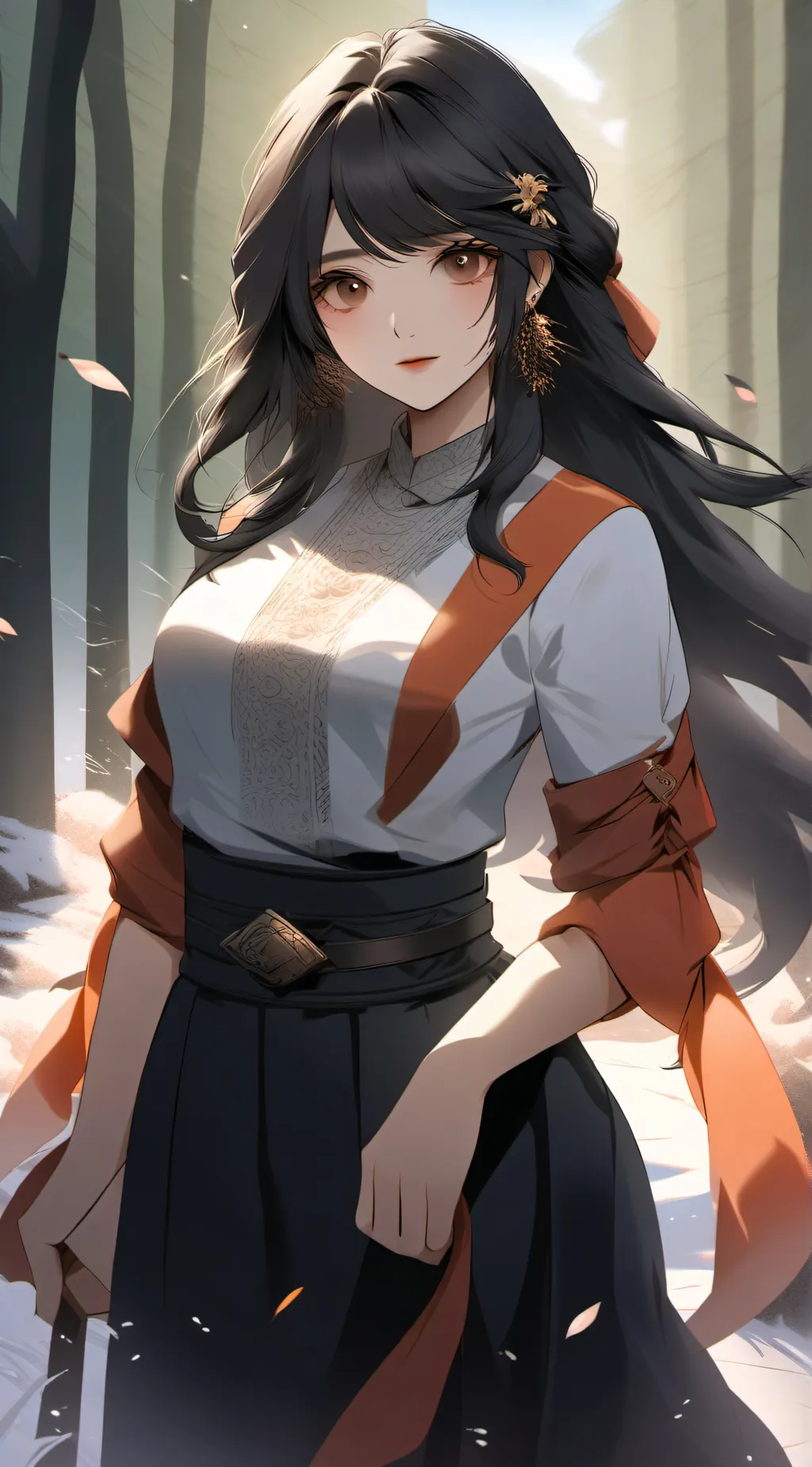 ai character: Lily background