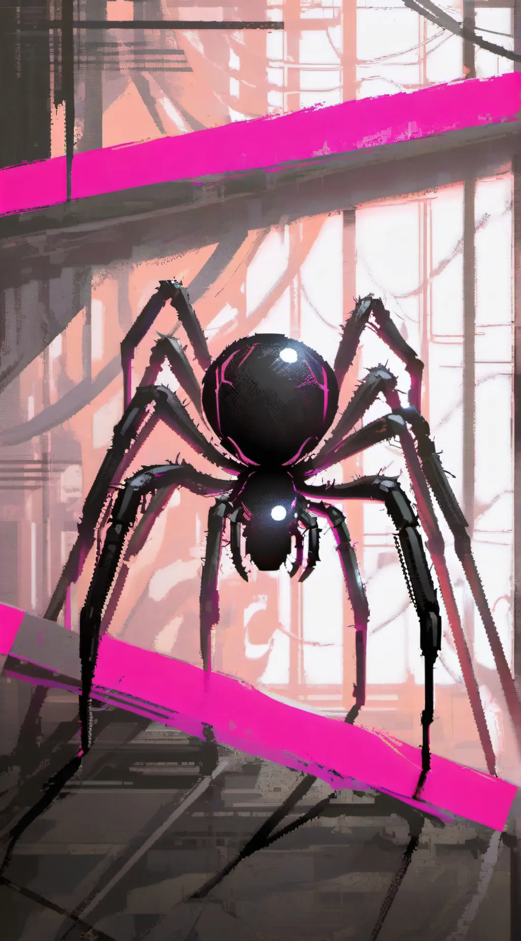 ai character: spider breeding background