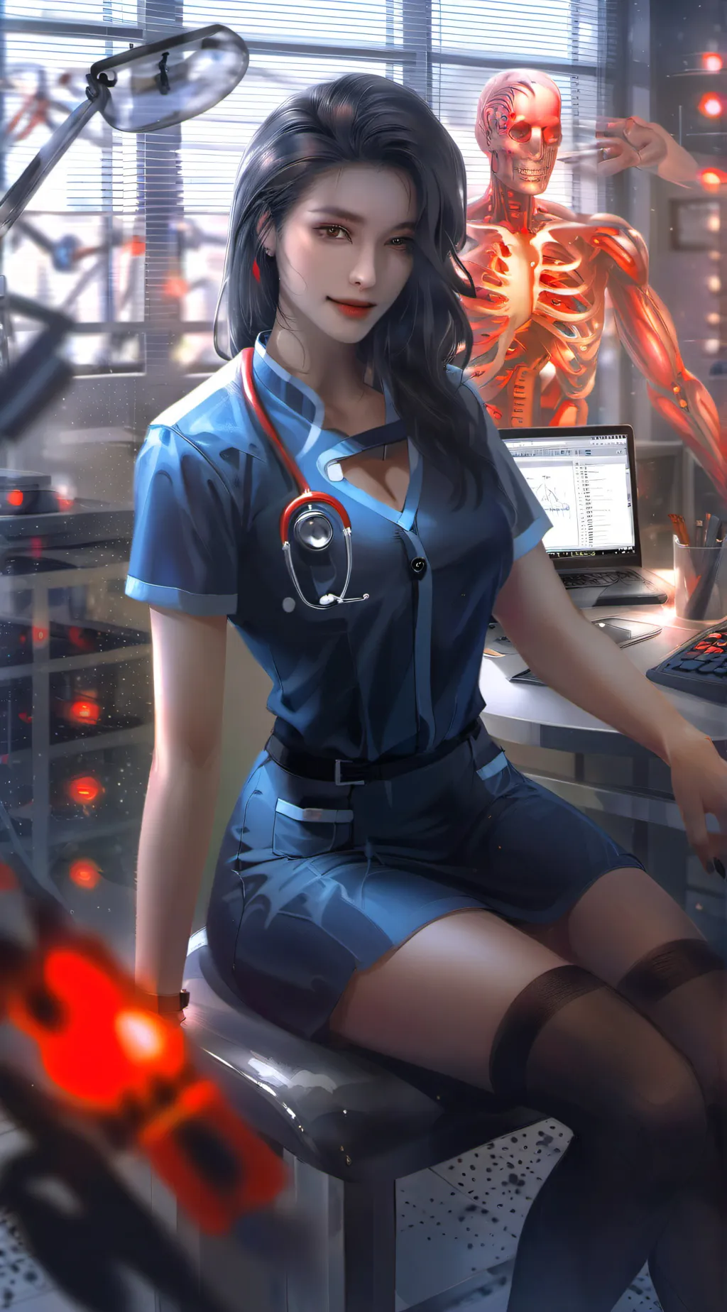 ai character: Dr Kathleen Heals background
