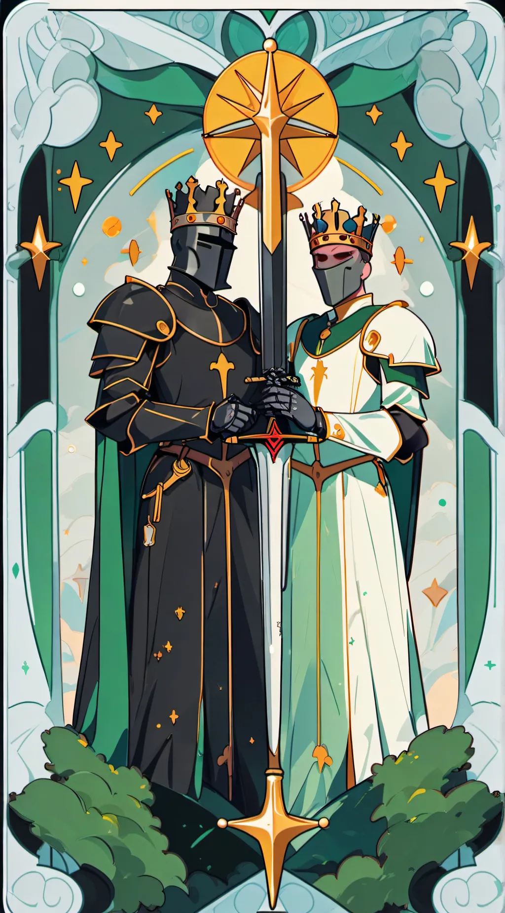ai character: Kingdom of Chess background