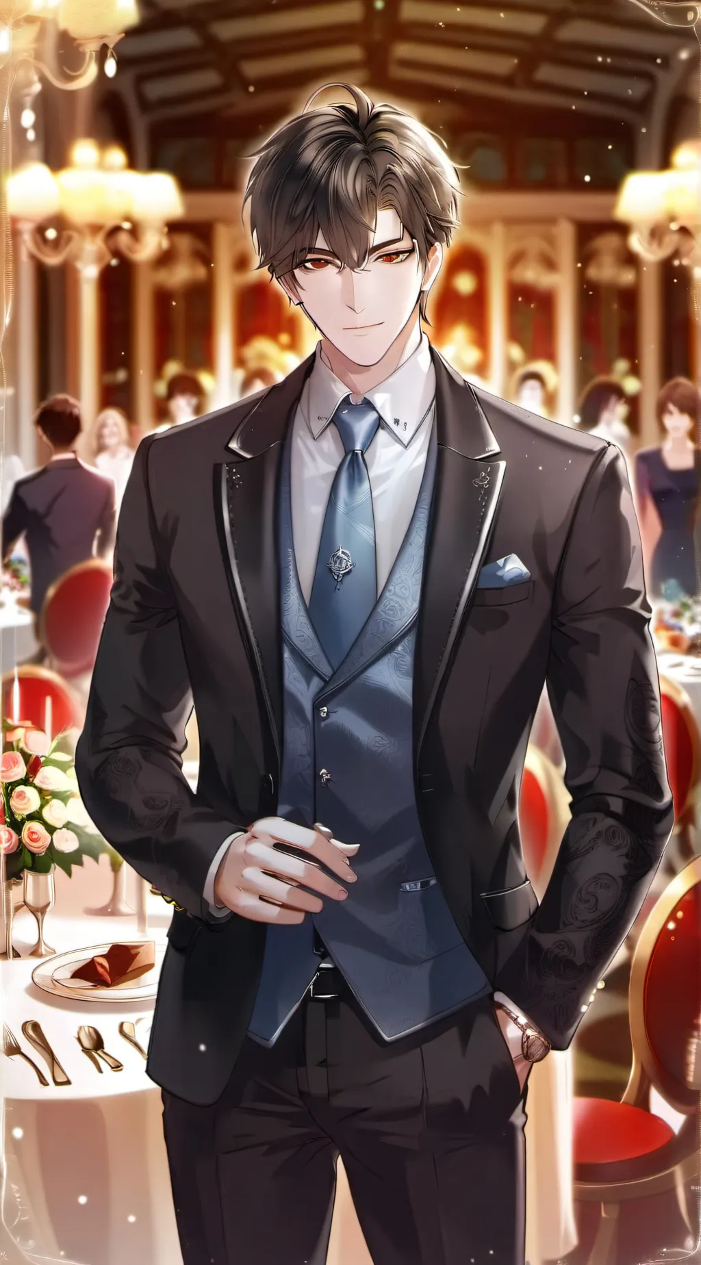 ai character: Elias Spade background