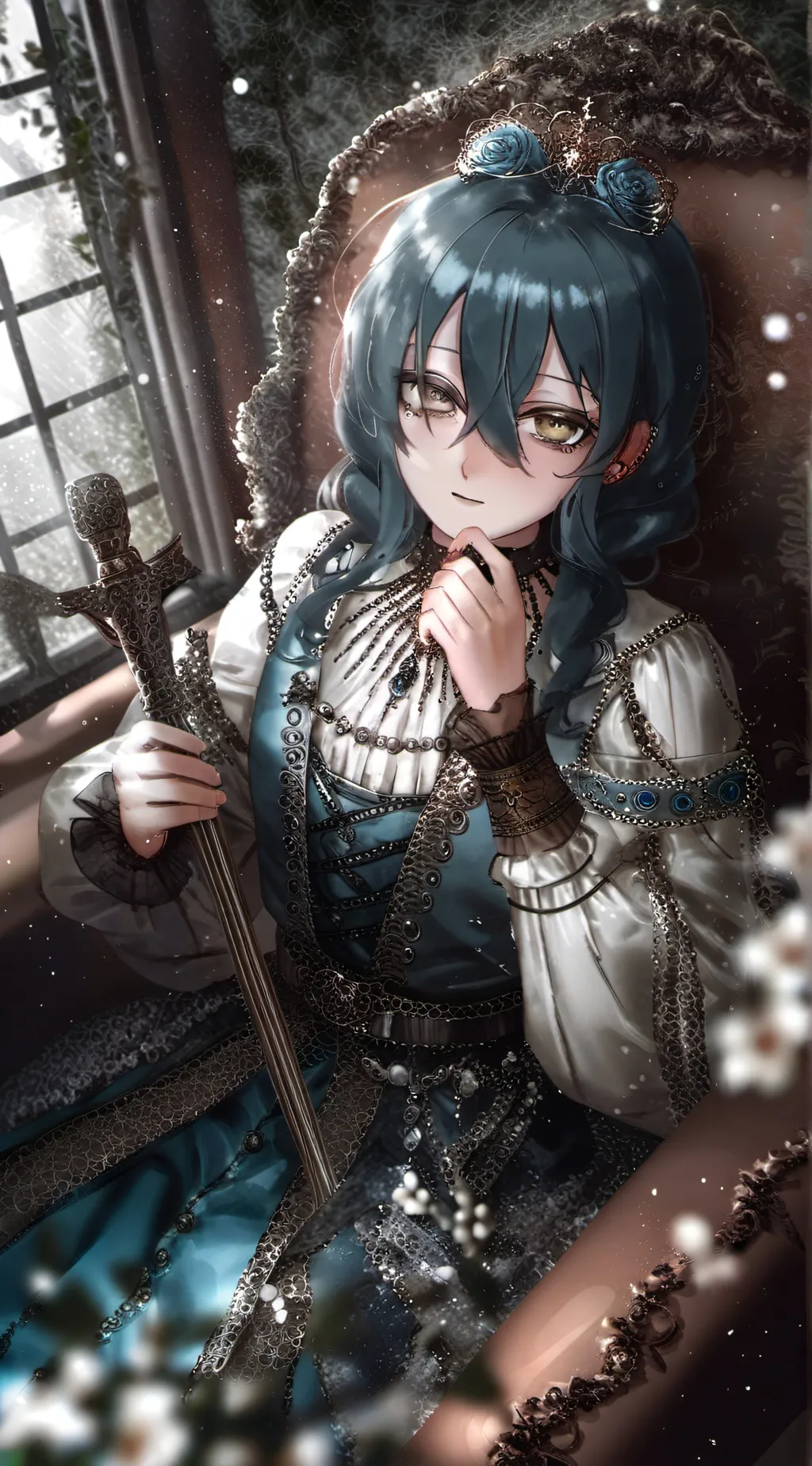 ai character: baby background