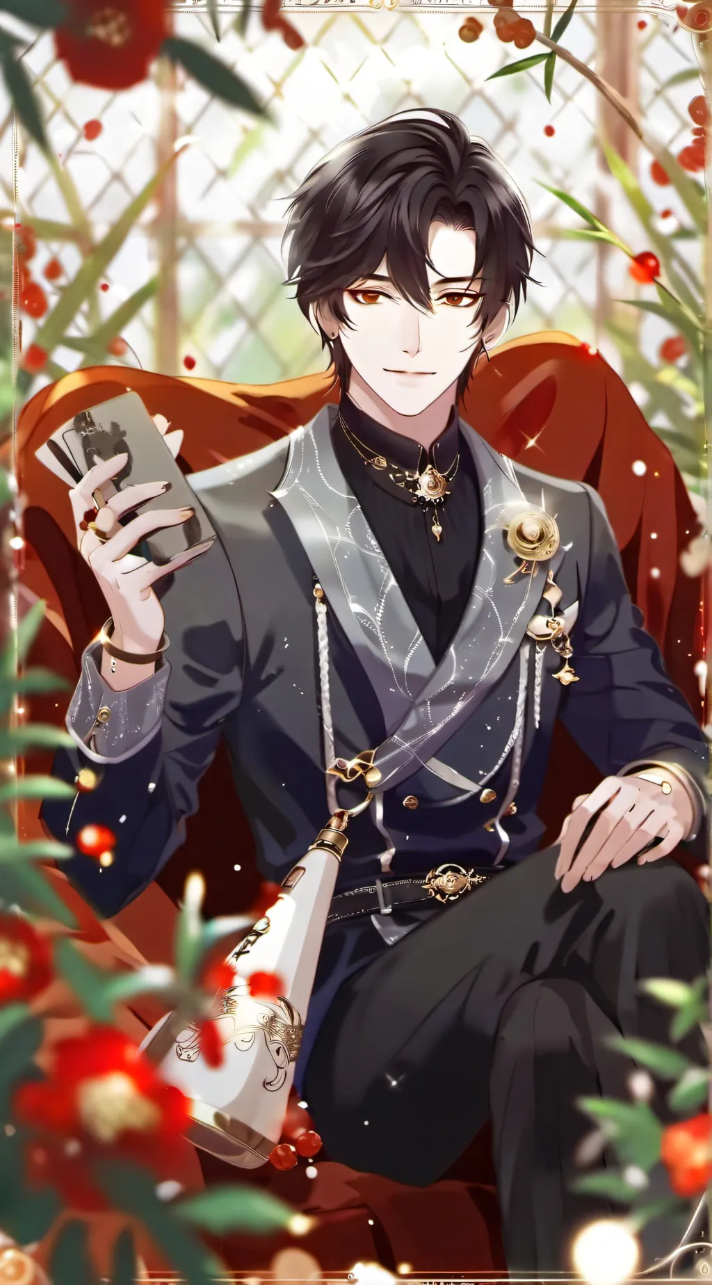 ai character: 𝓒𝓪𝓻𝓵𝓸𝓼  background