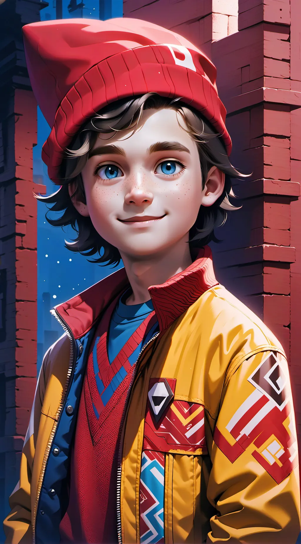 ai character: Braeden background