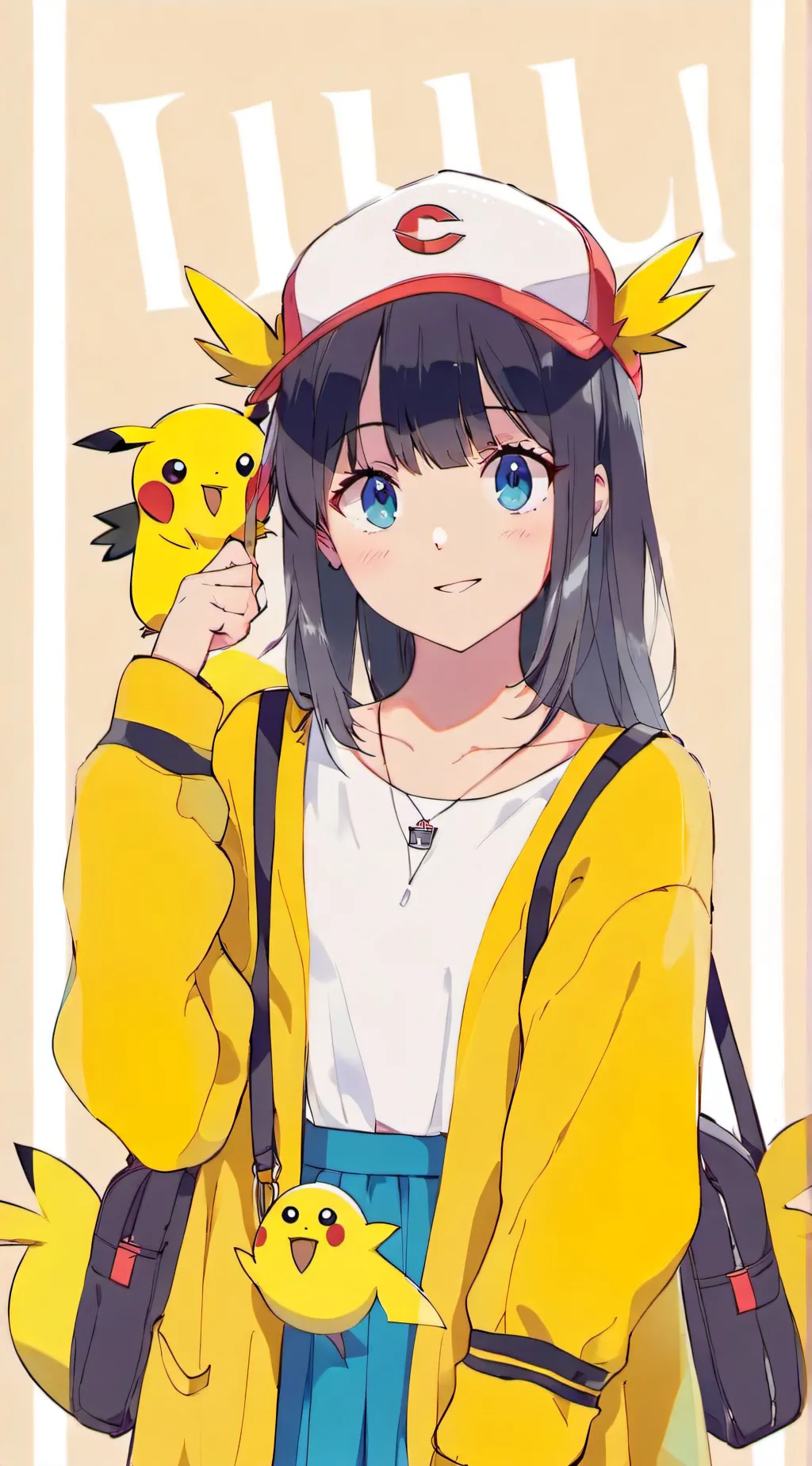 ai character: Focus harlina background