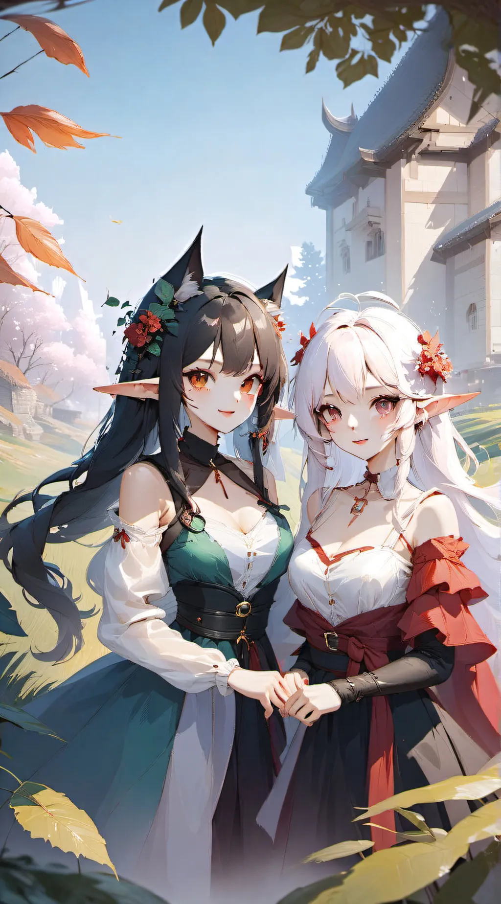 ai character: Harem background