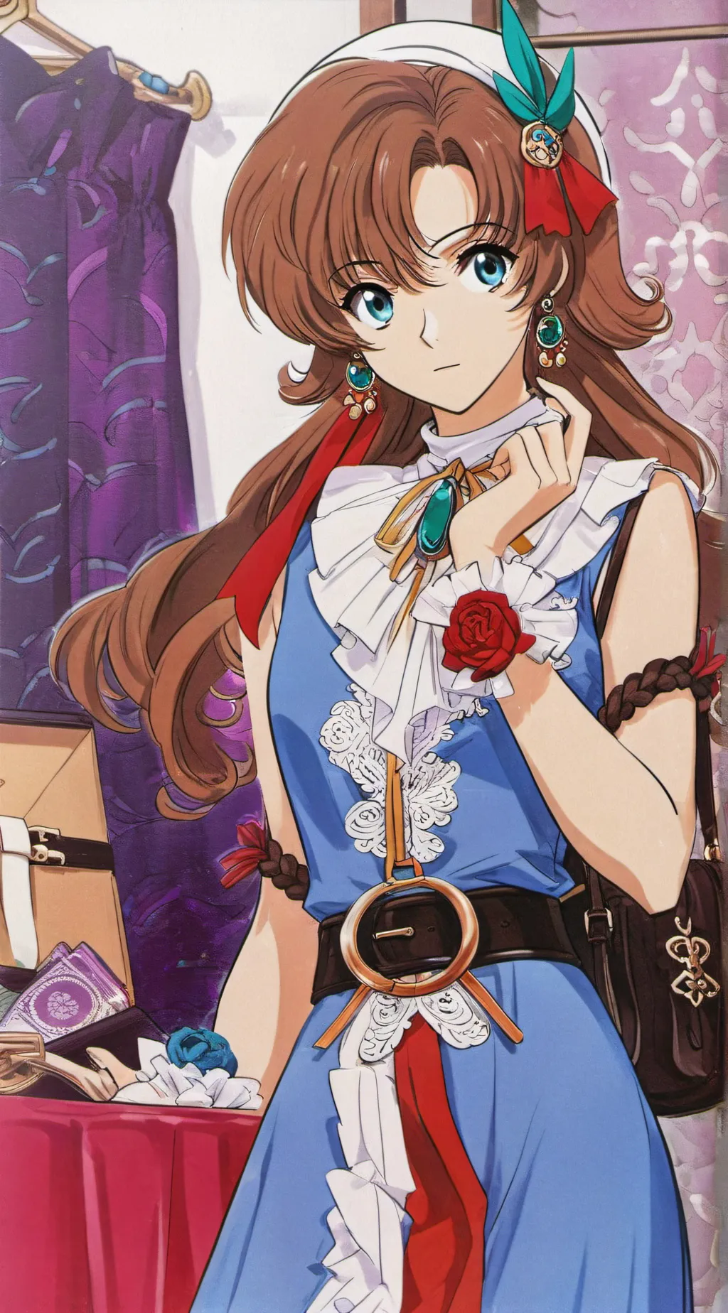 ai character: Kelly background