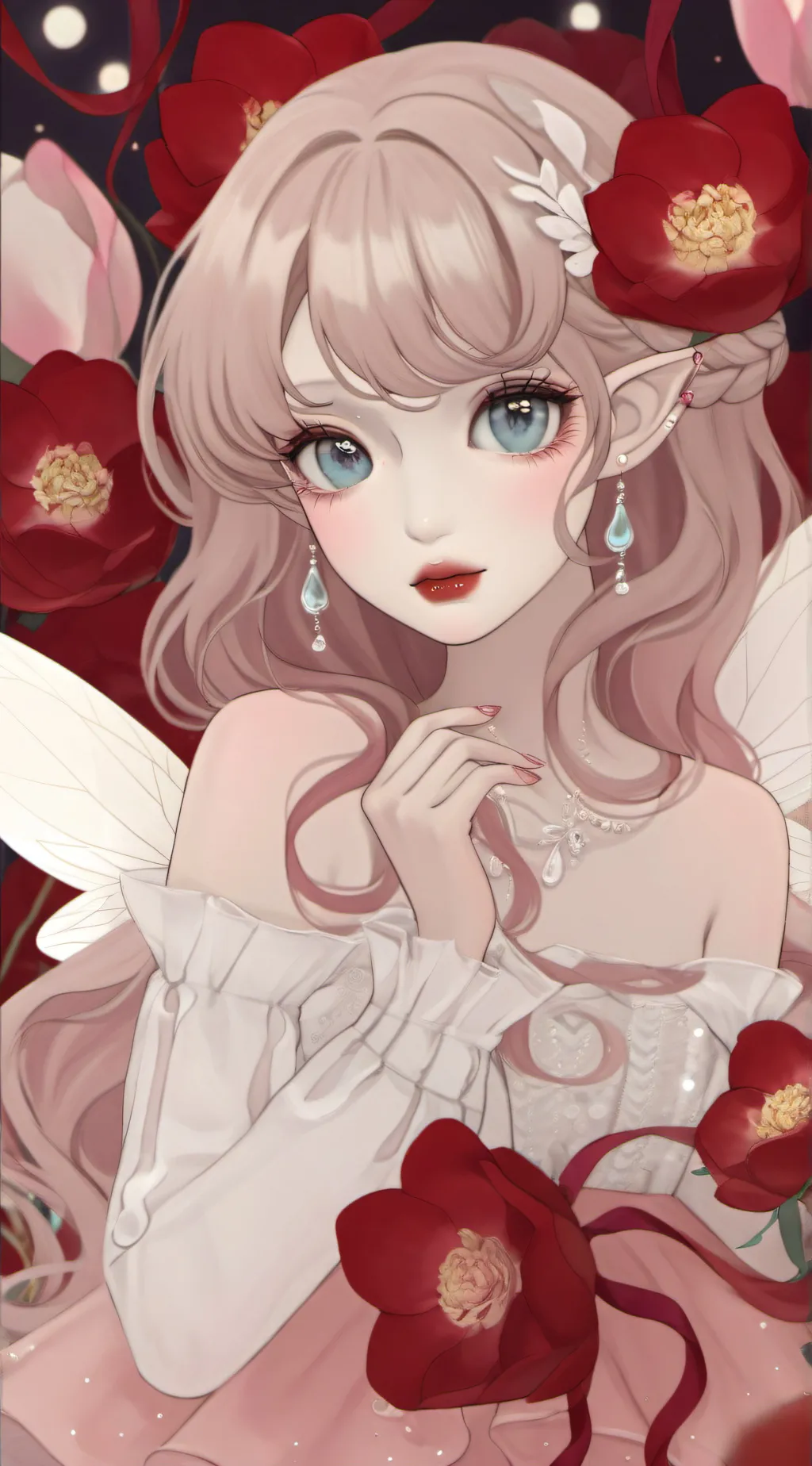 ai character: luna background