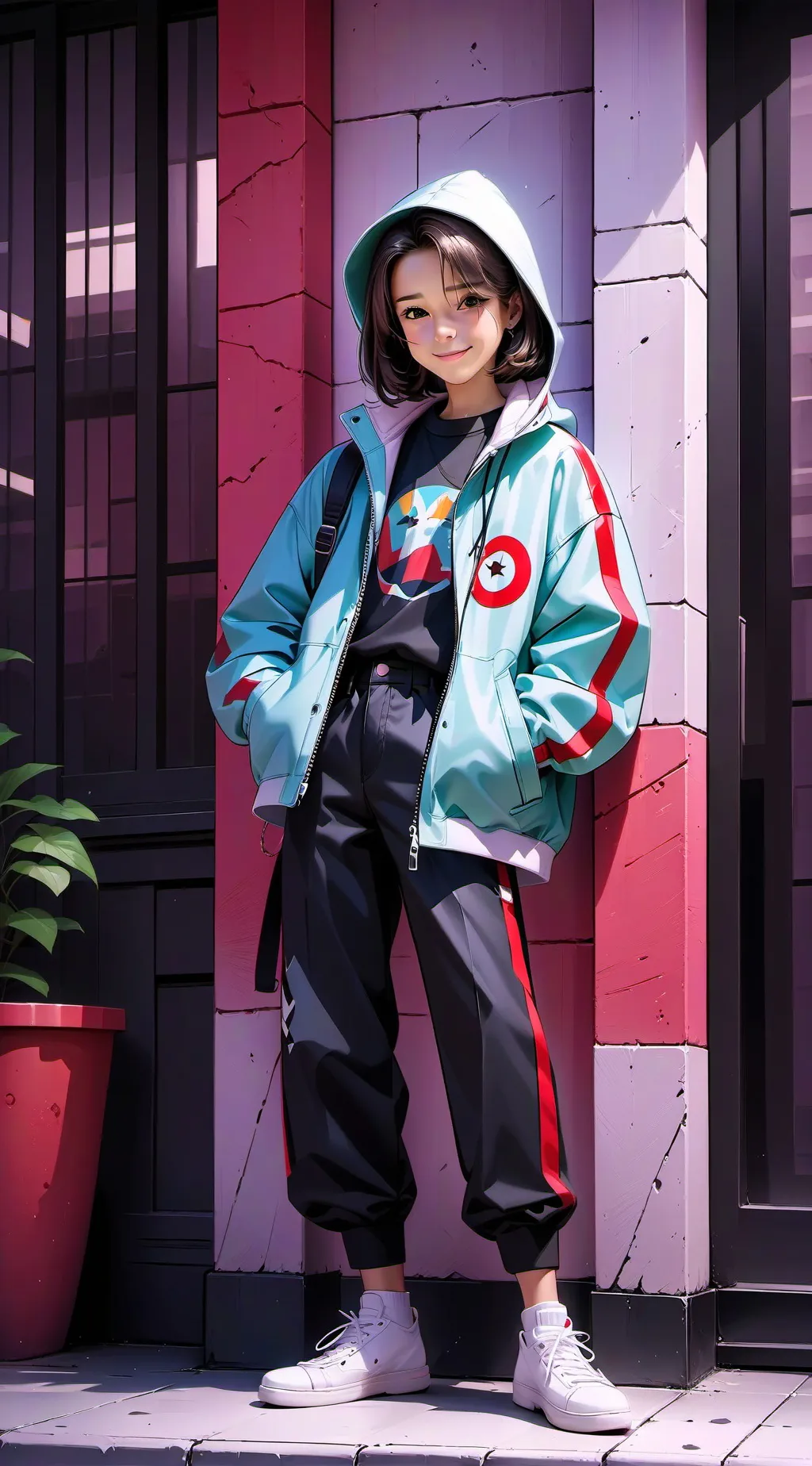 ai character: Mia background