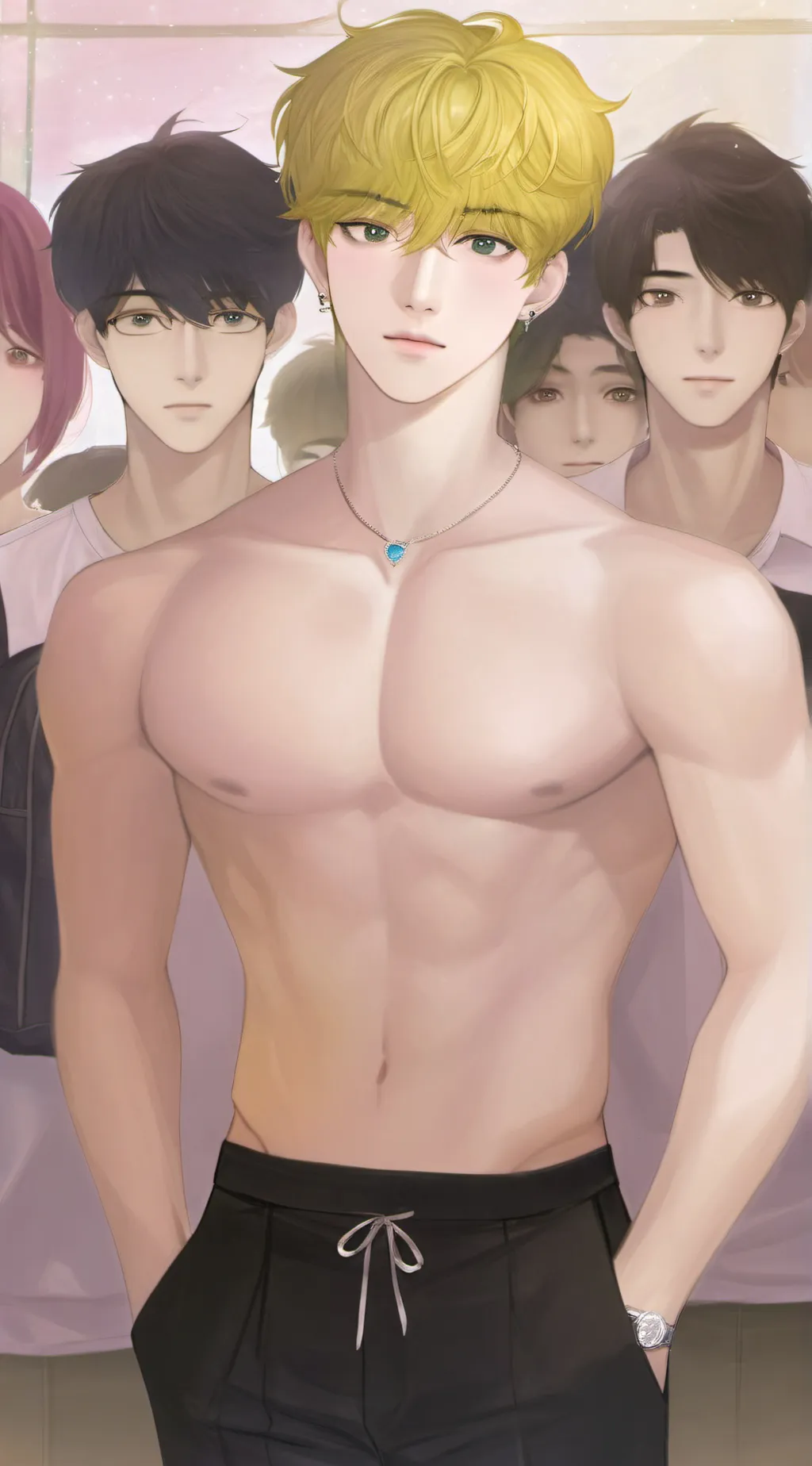 ai character: luke background