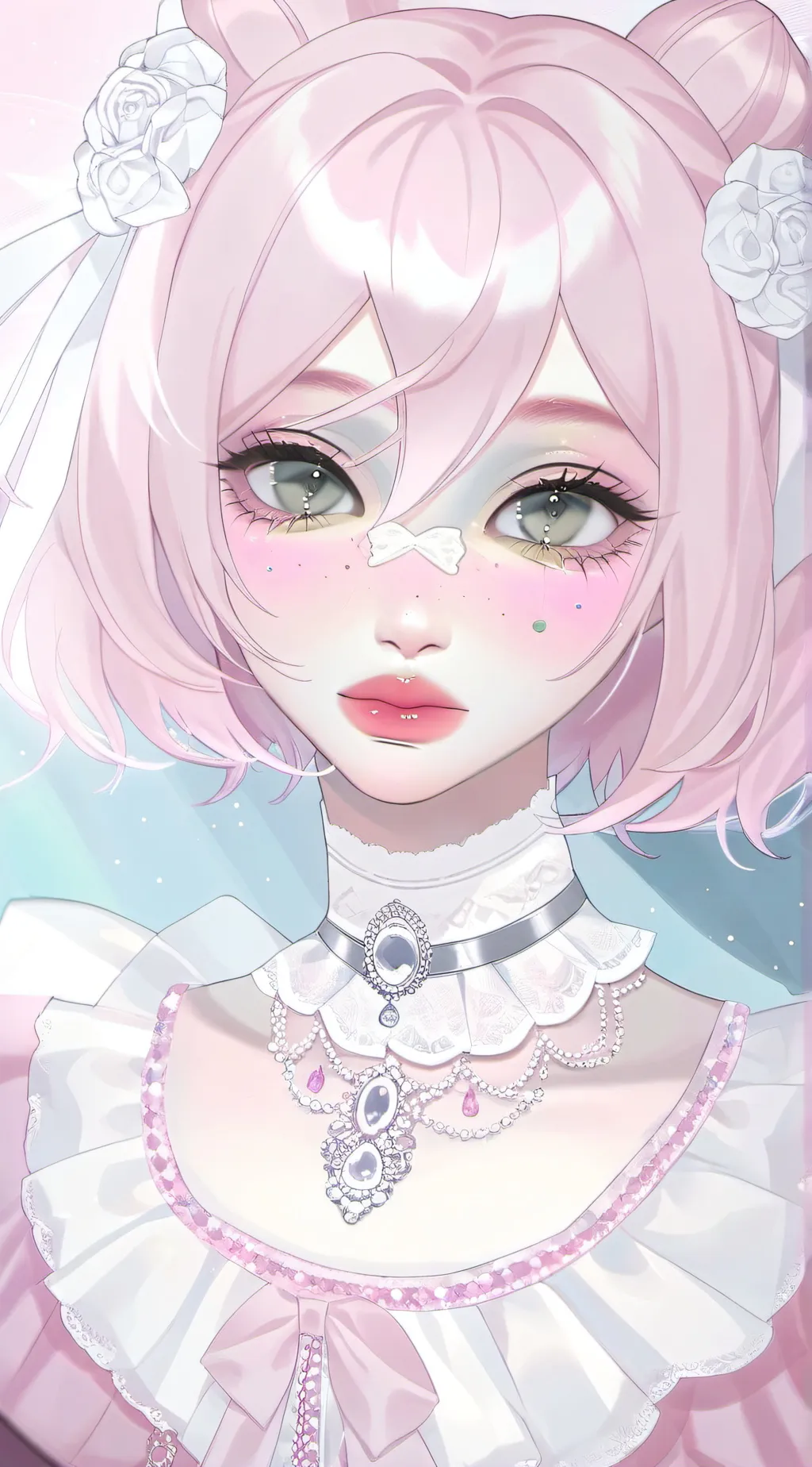 ai character: Candy background