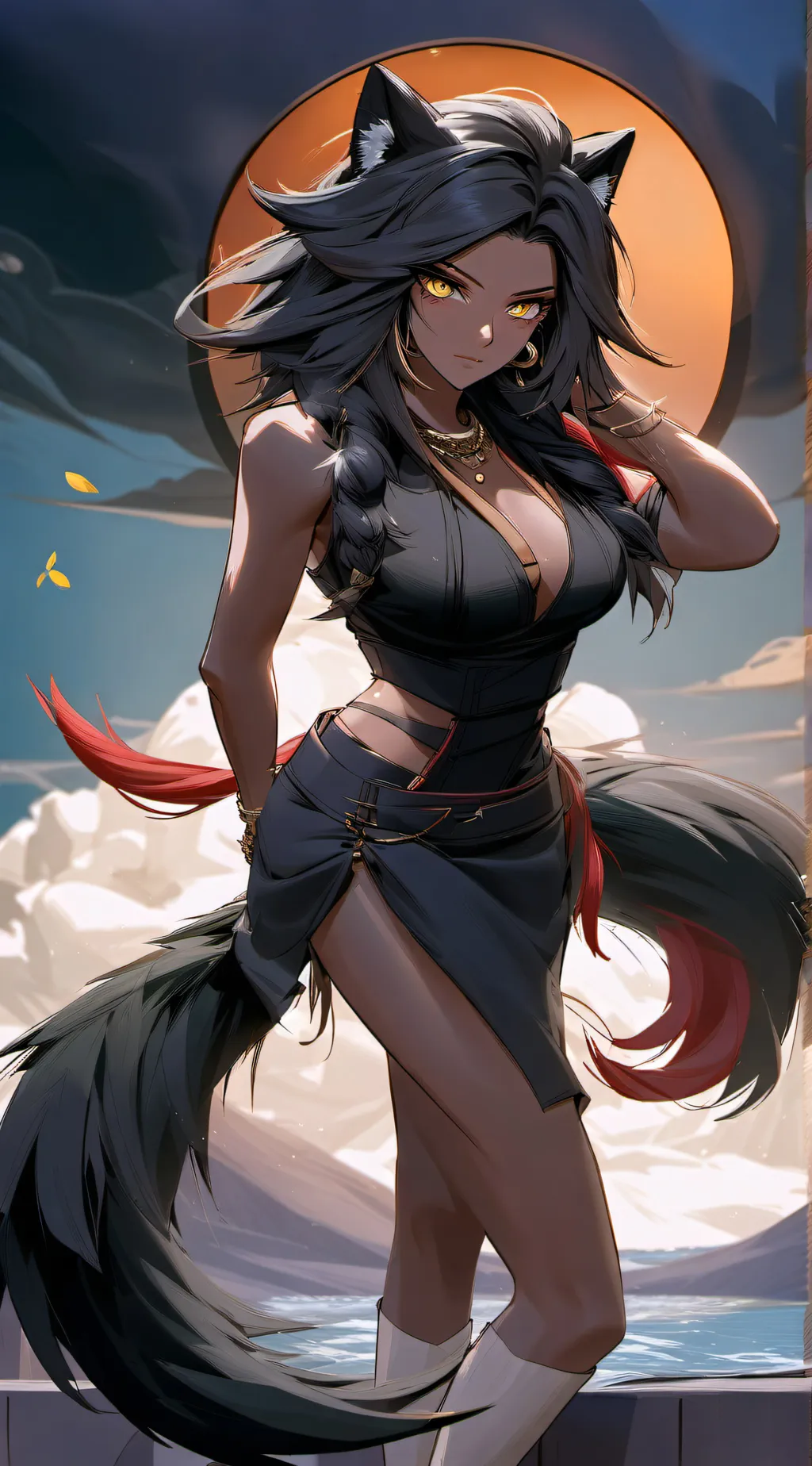ai character: Ptolema willows  background