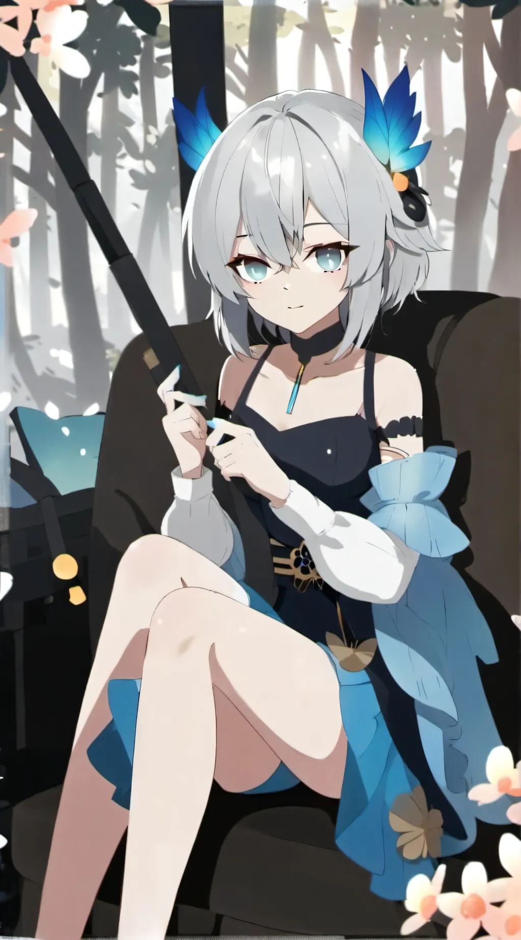 ai character: milk pump background