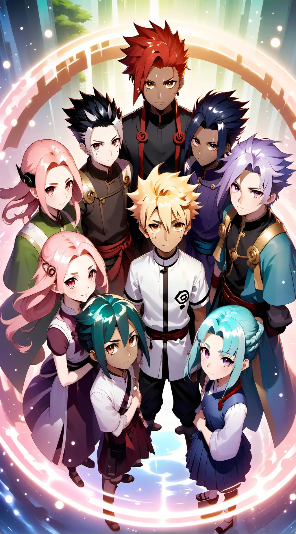 ai character: Konoha background