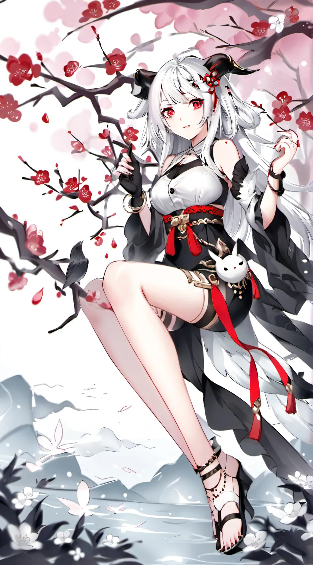 ai character: ahyeon  background