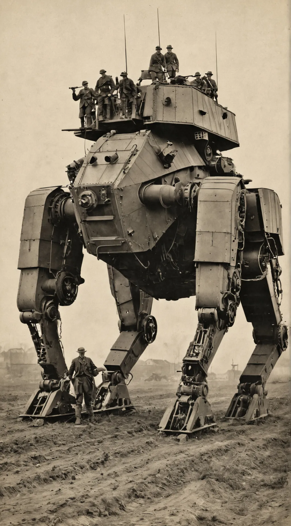 ai character: Alternate Ww1 background