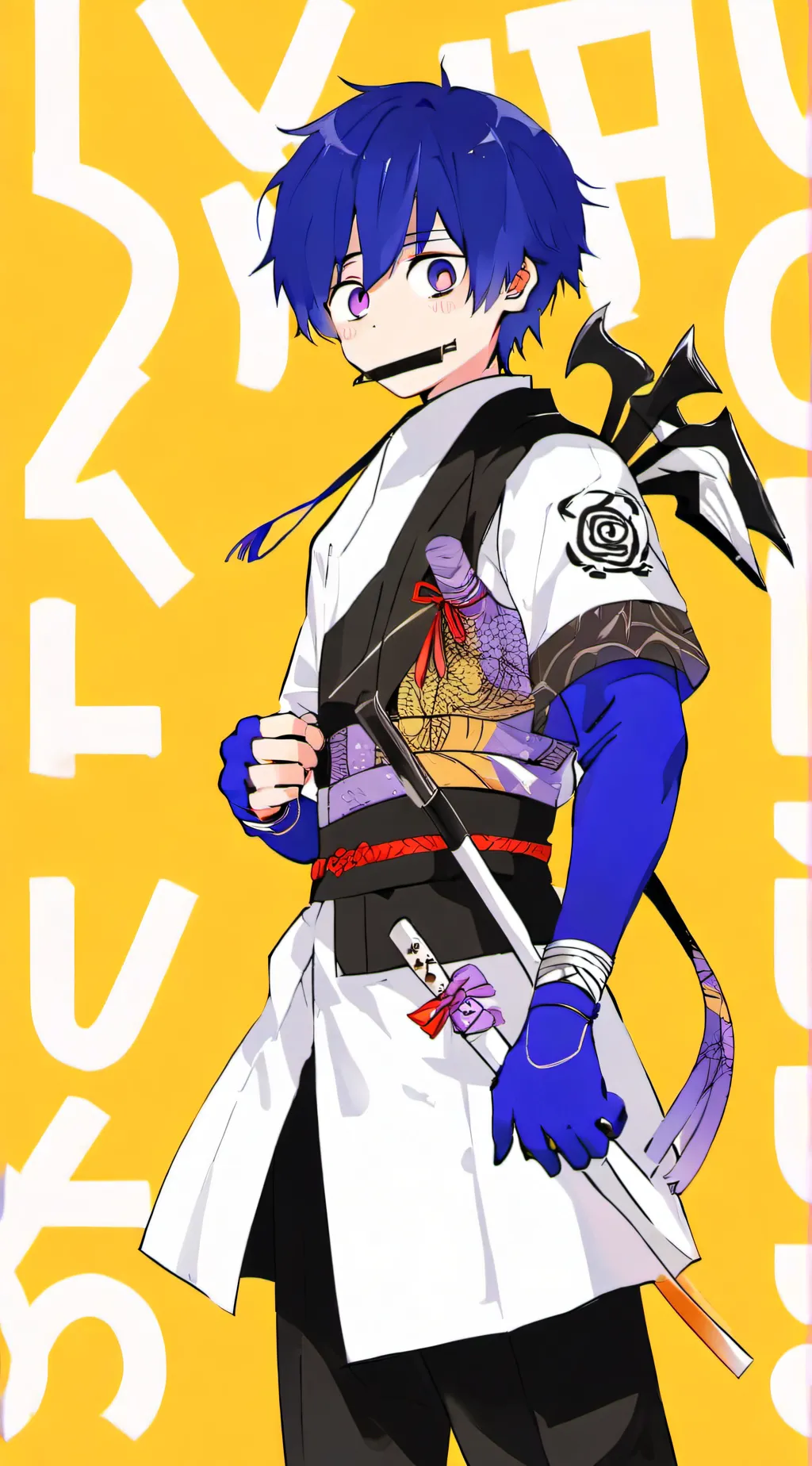ai character: new hashira 2!!! background