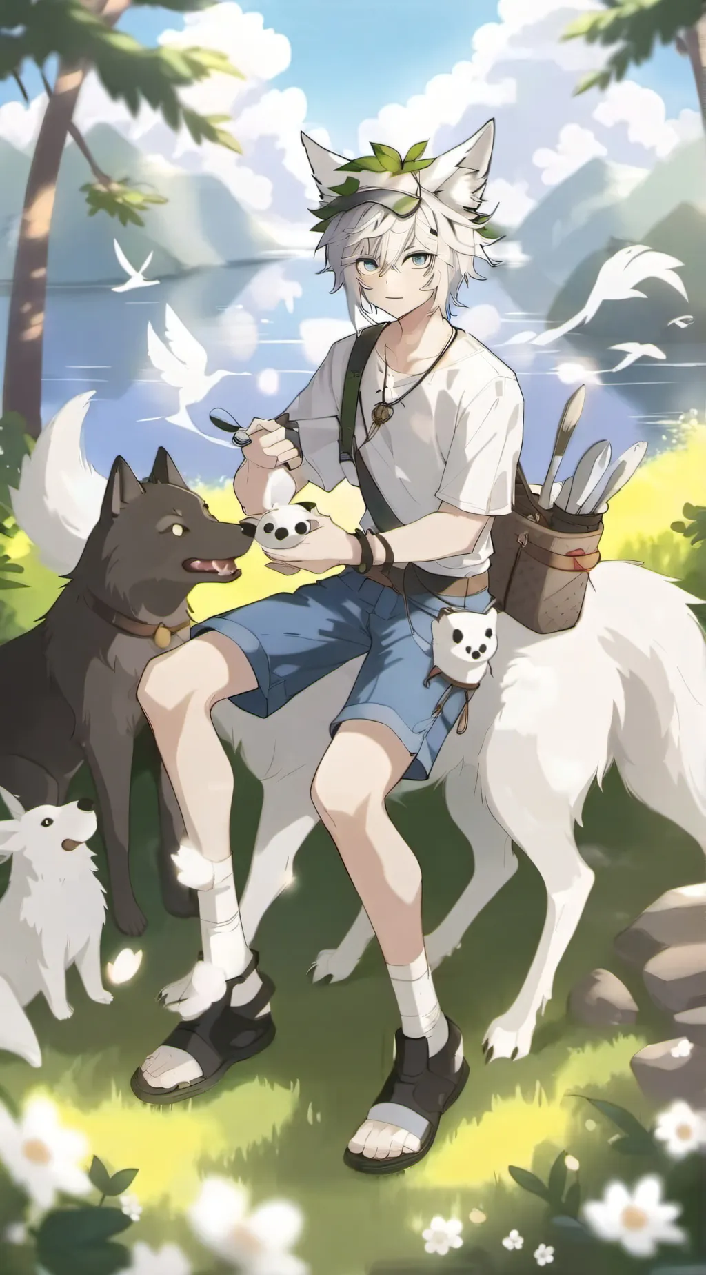 ai character: Oliver background