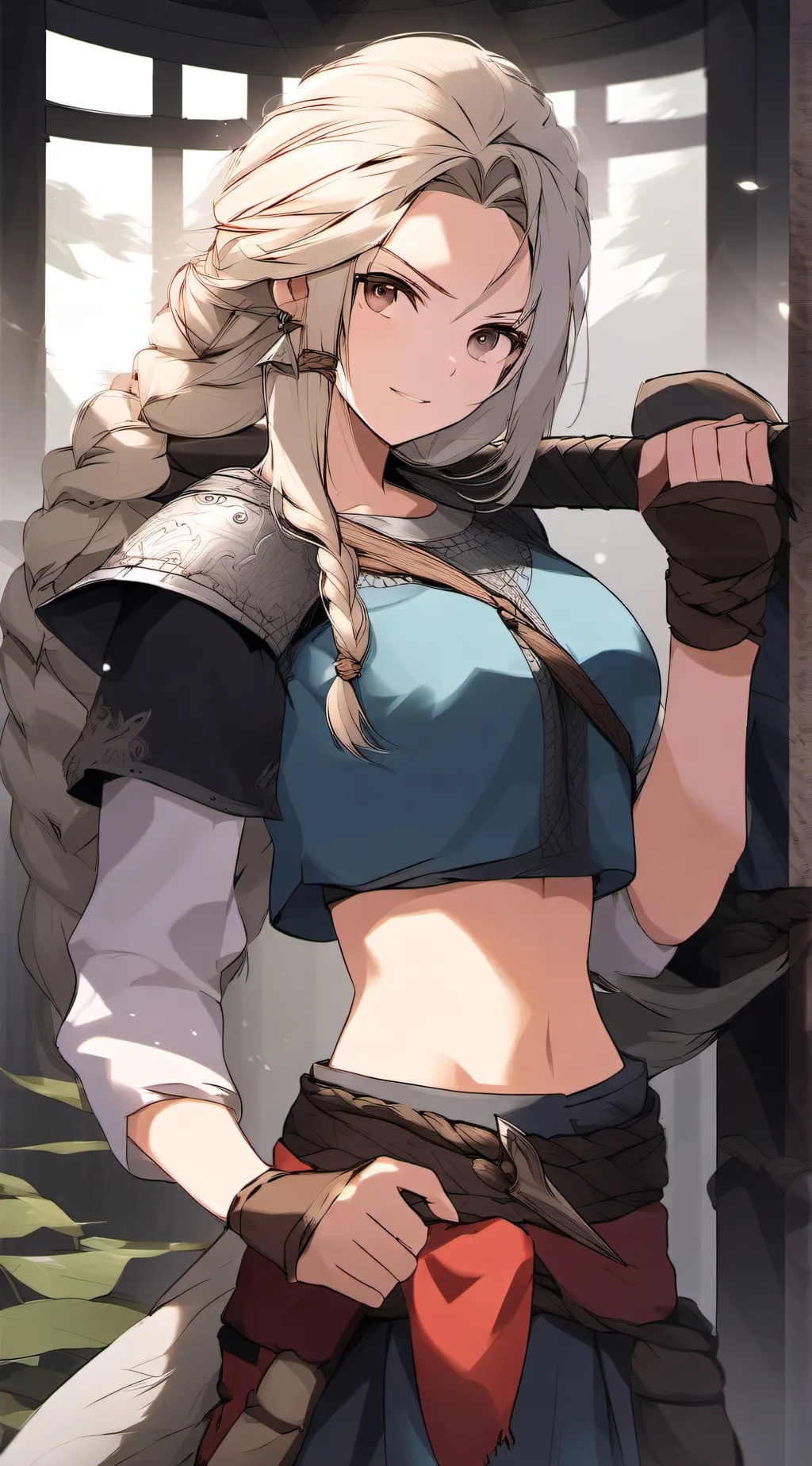 ai character: Dahlia background