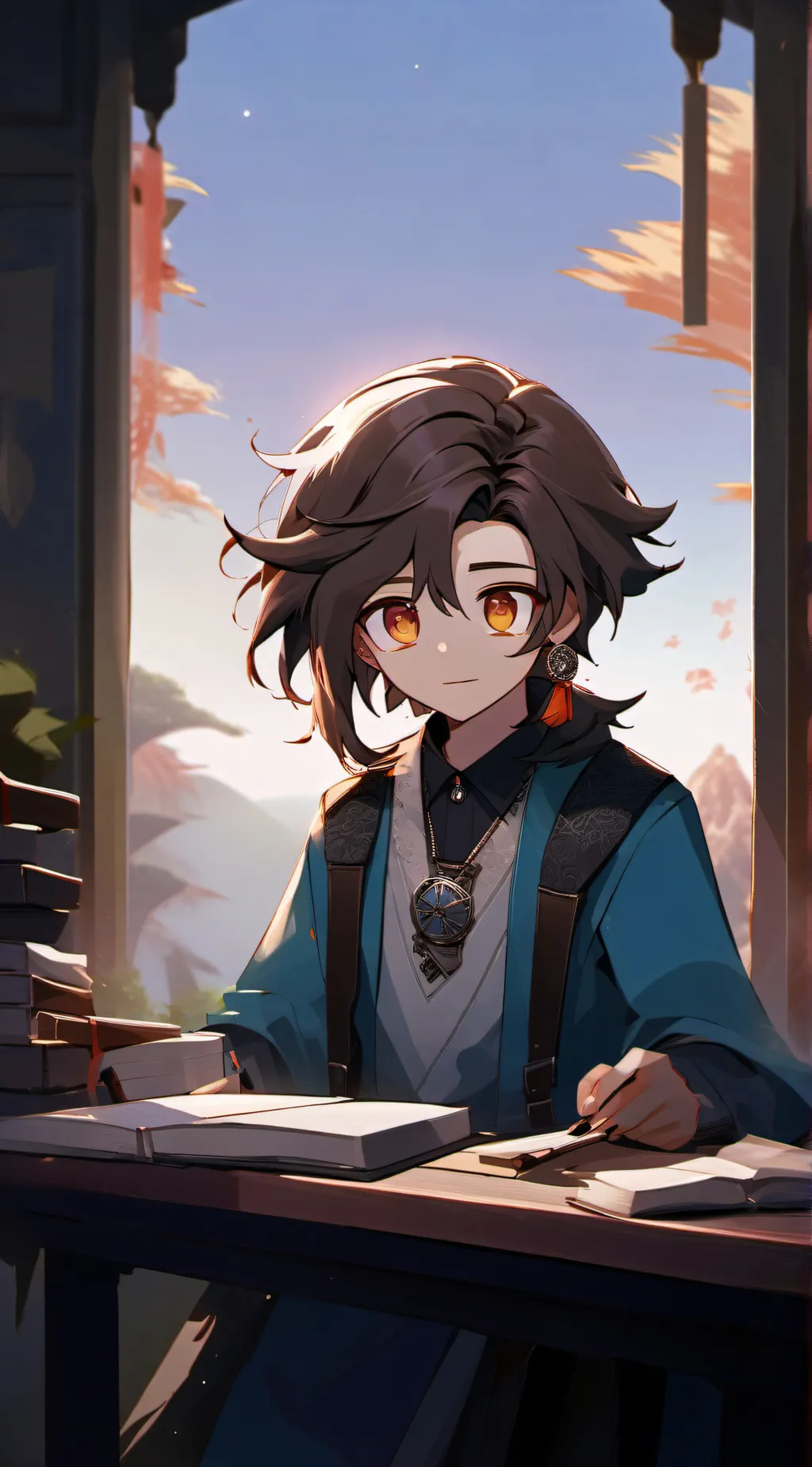 ai character: Glitch  background