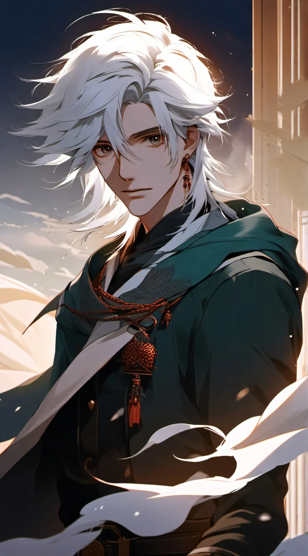 ai character: Xen⋆｡°✩ background