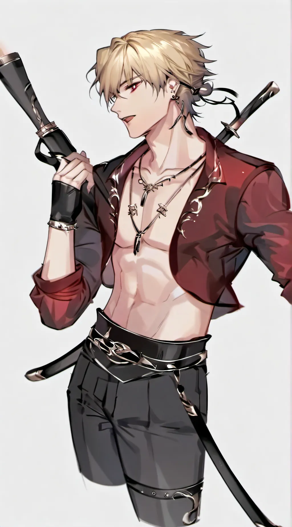 ai character: Bakugo  background