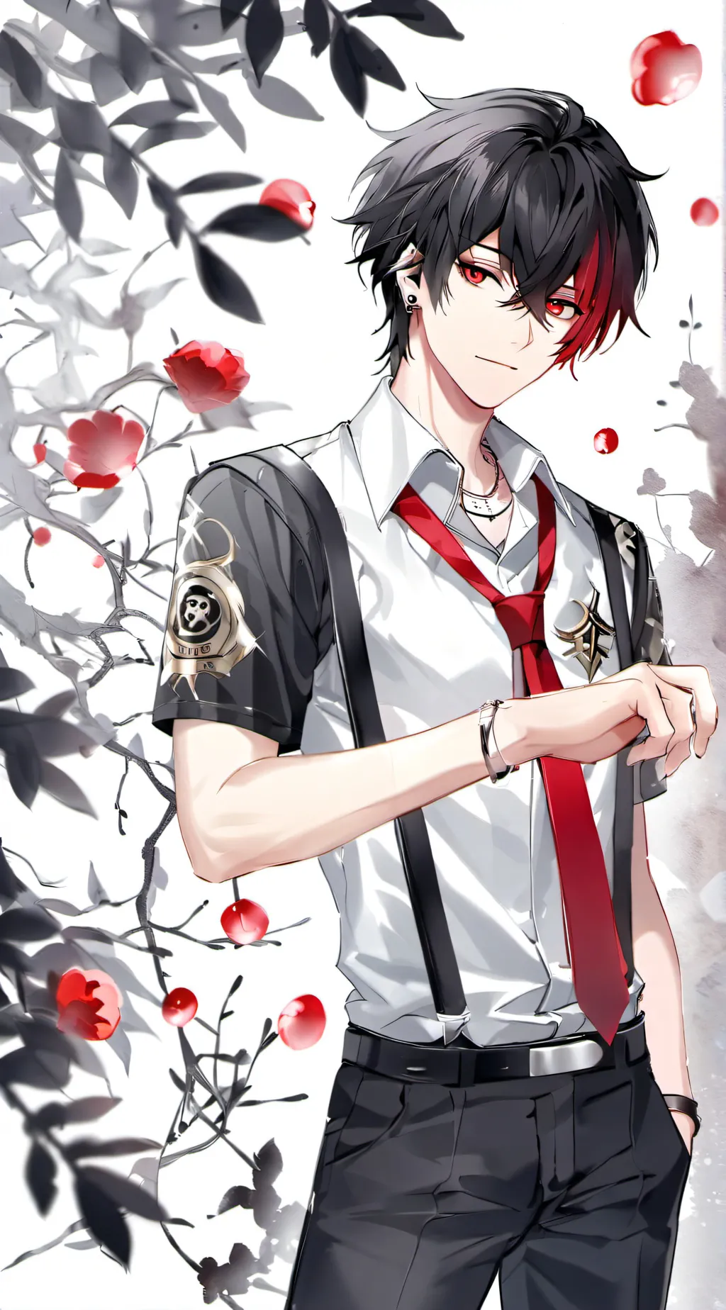 ai character: Adam  background