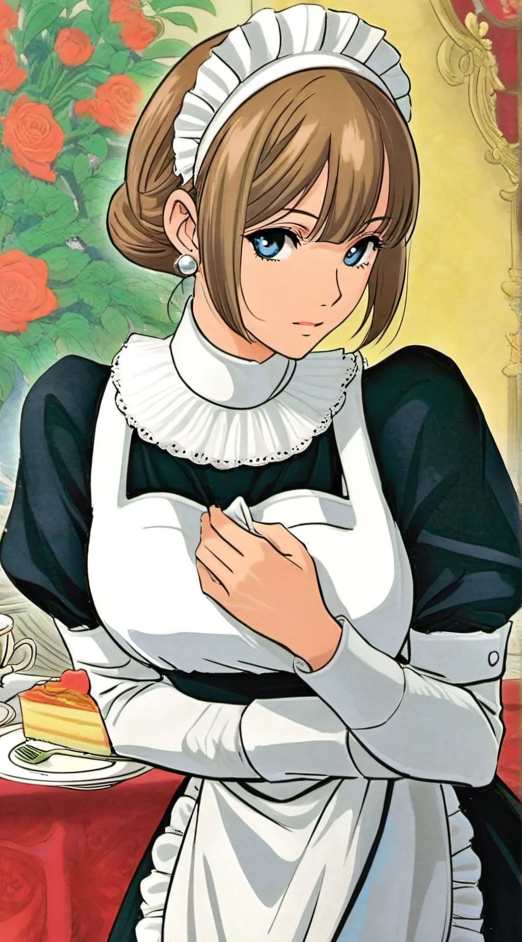 ai character: Elsa Schmidt  background