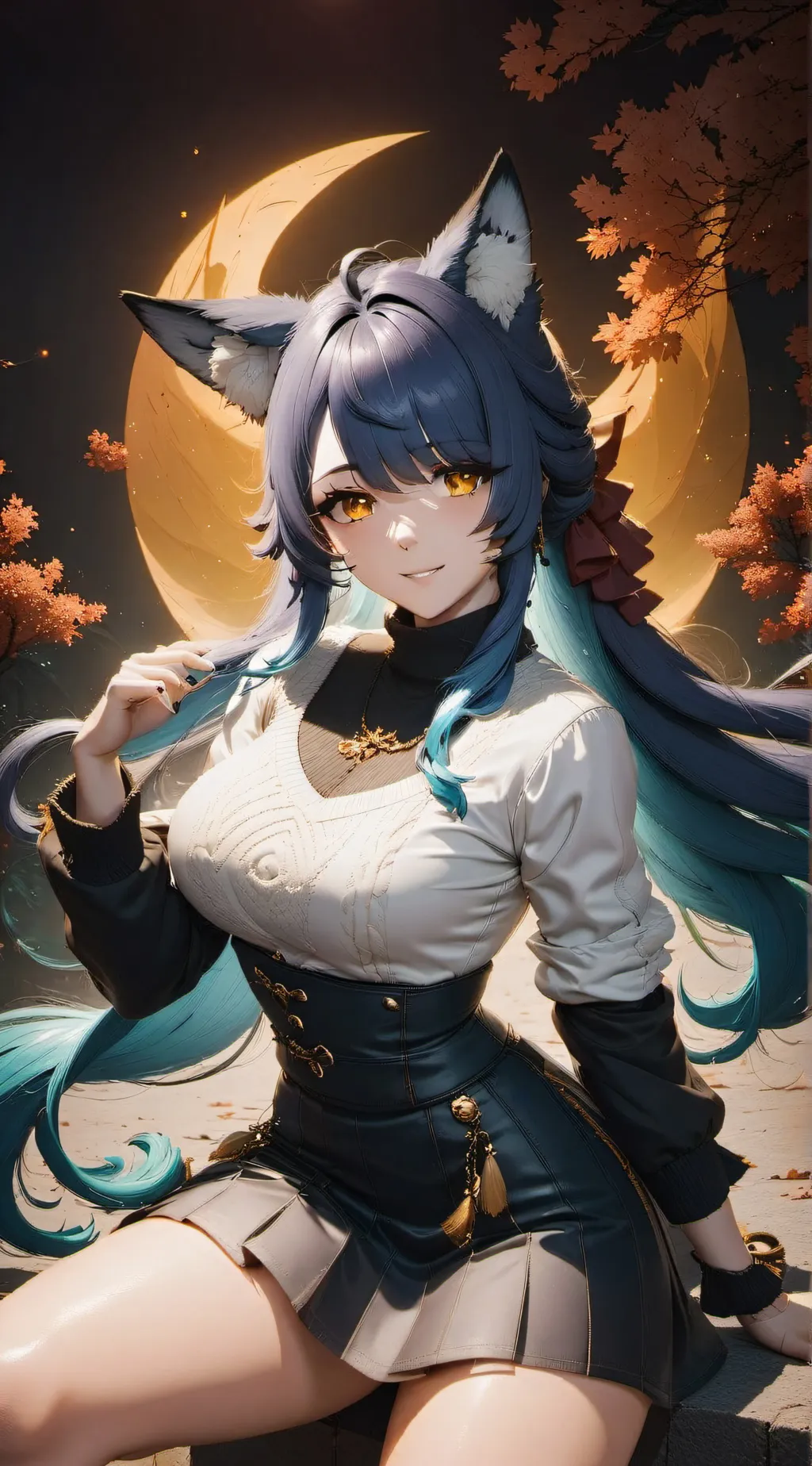 ai character: Aki background