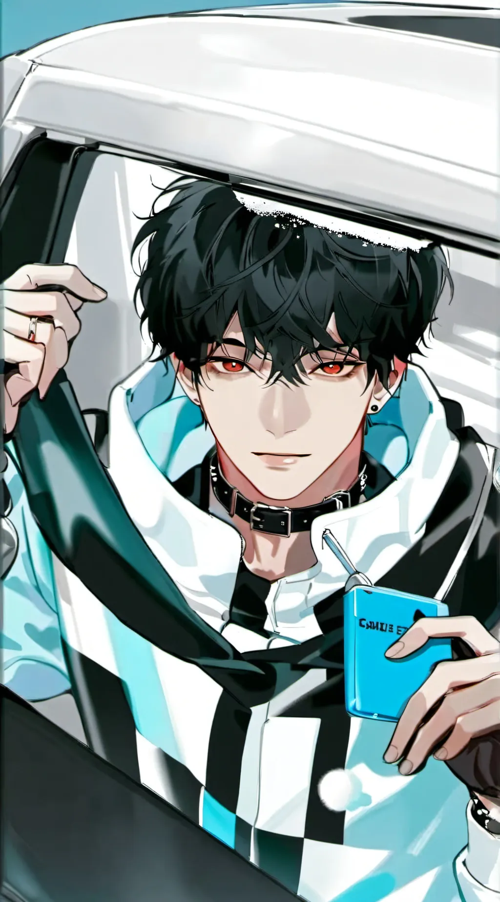 ai character: Aaron 🤟 background