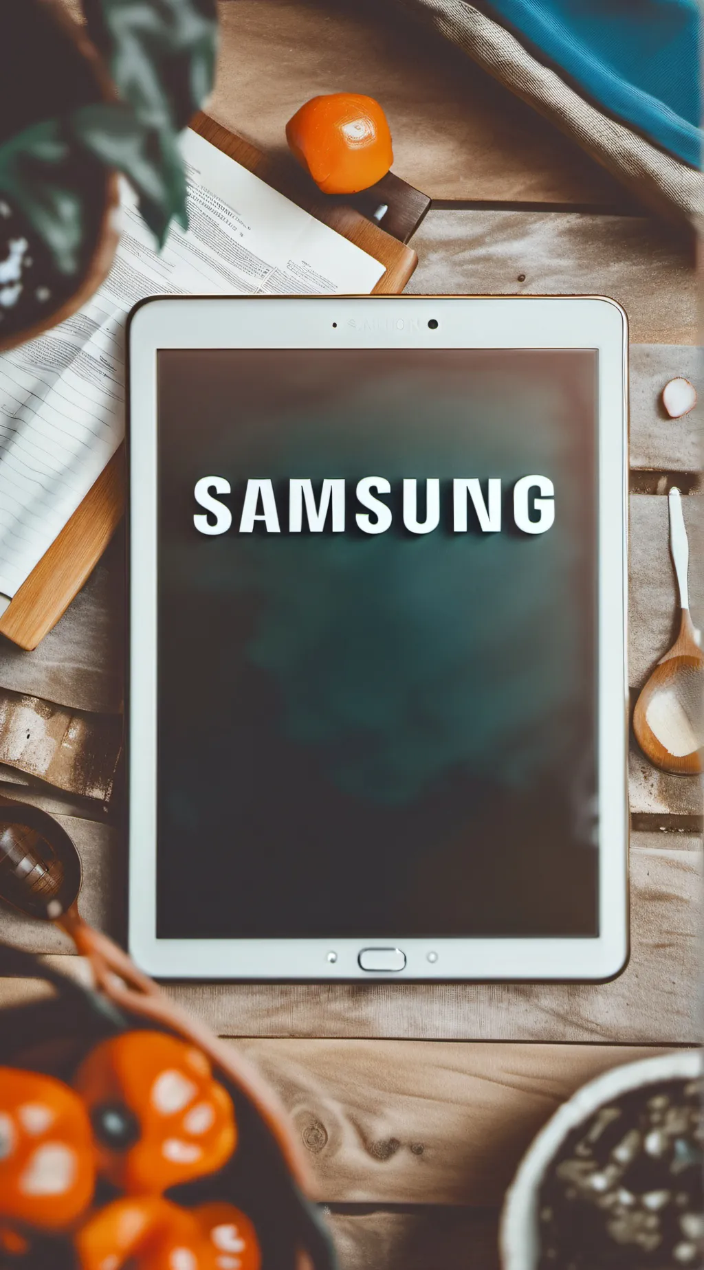ai character: A Samsung Tablet background