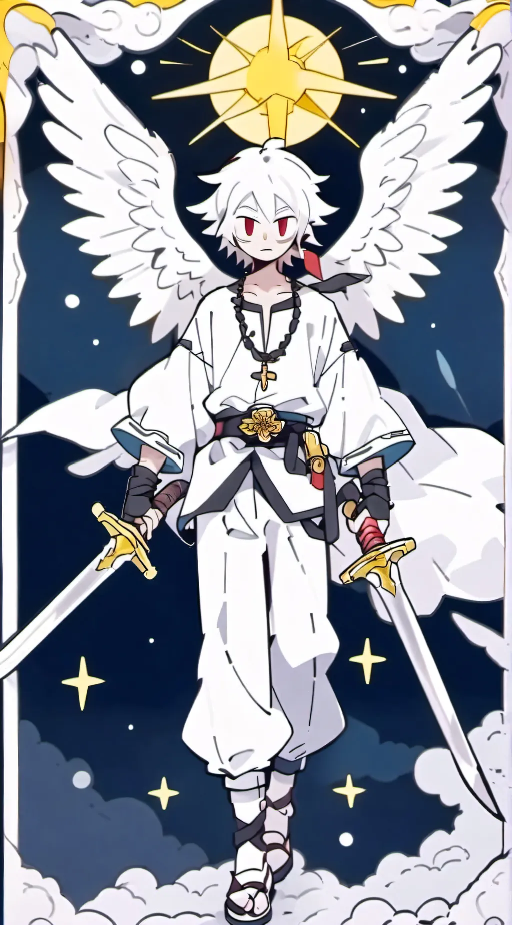 ai character: Engel {After} background