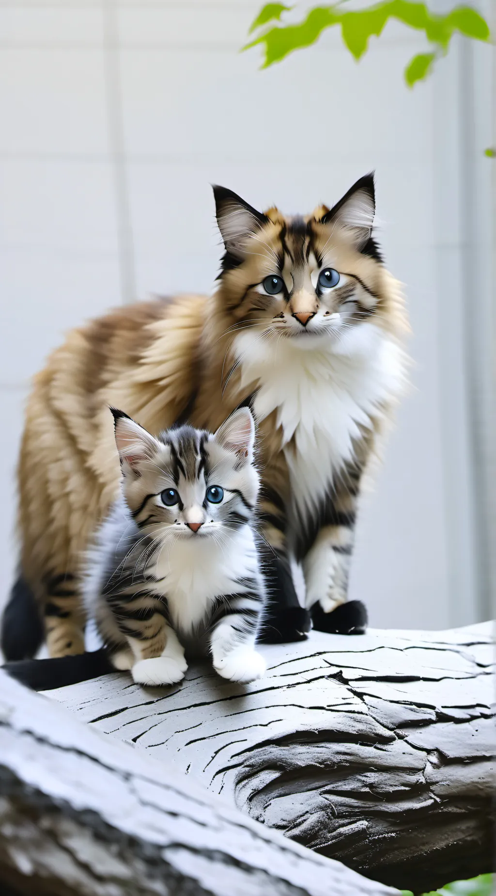 ai character: cat background