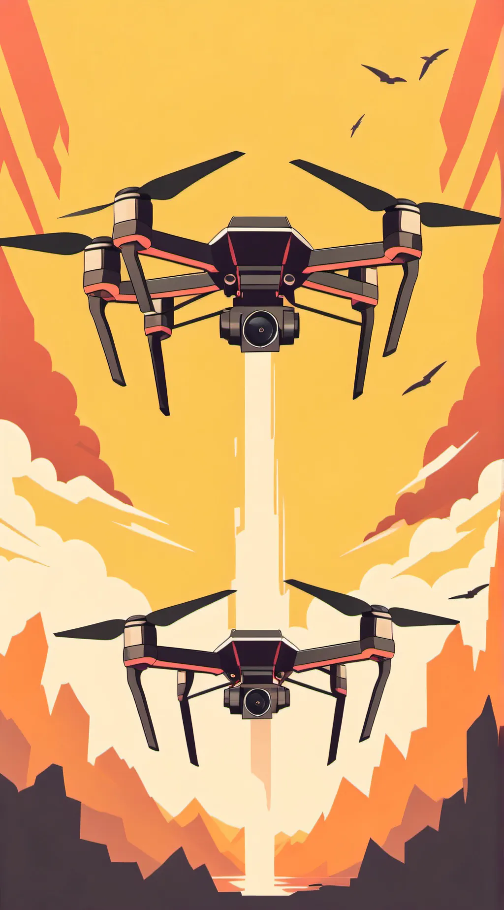 ai character: Murder Drones background