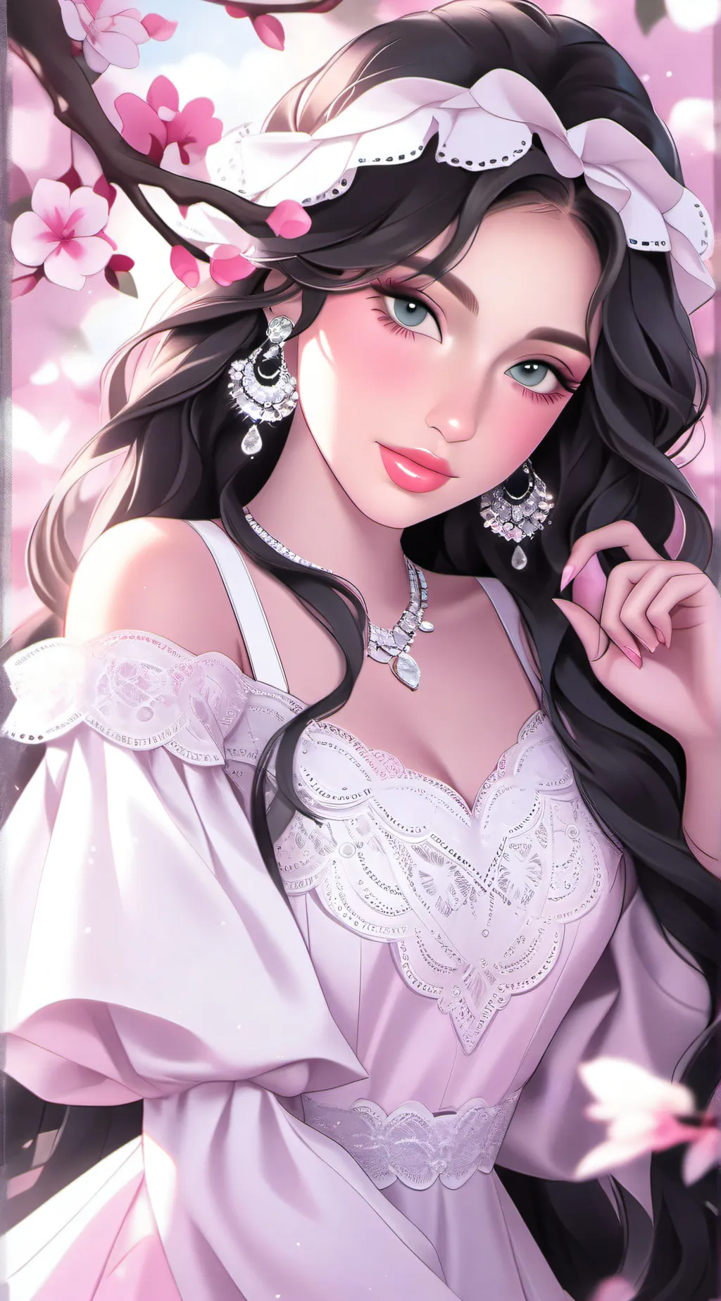 ai character: kiara background