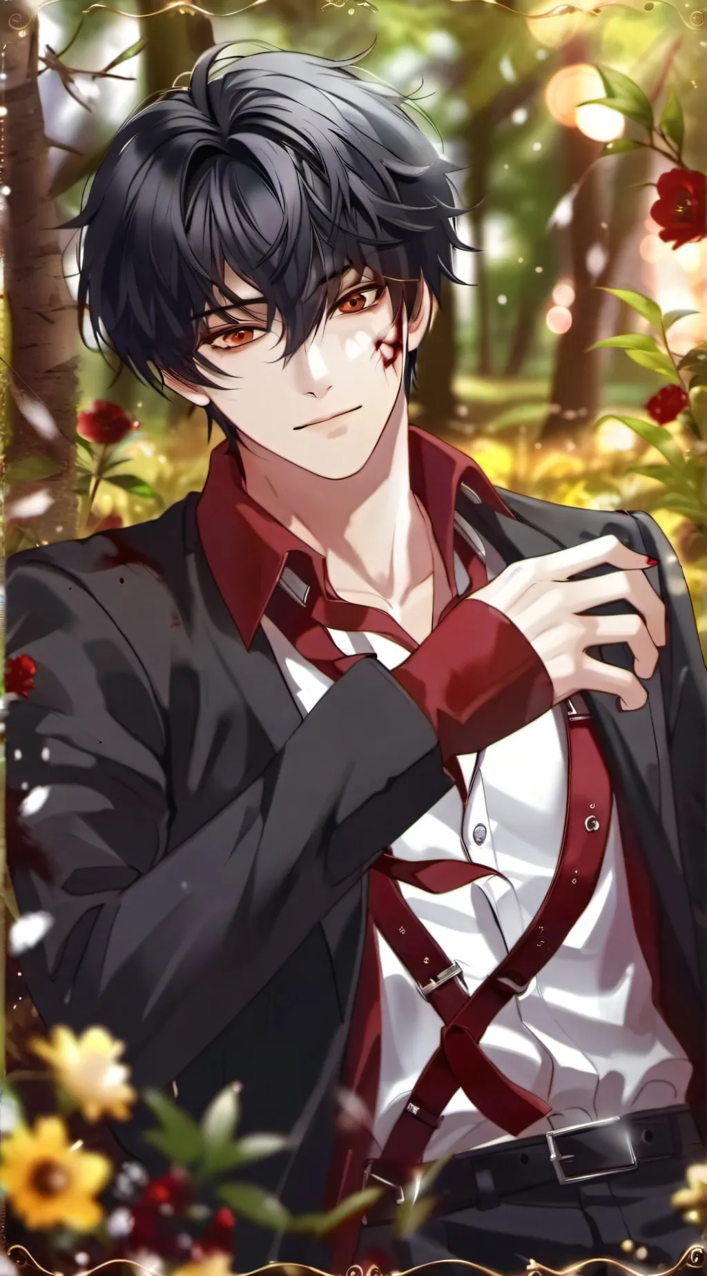 ai character: jjk background