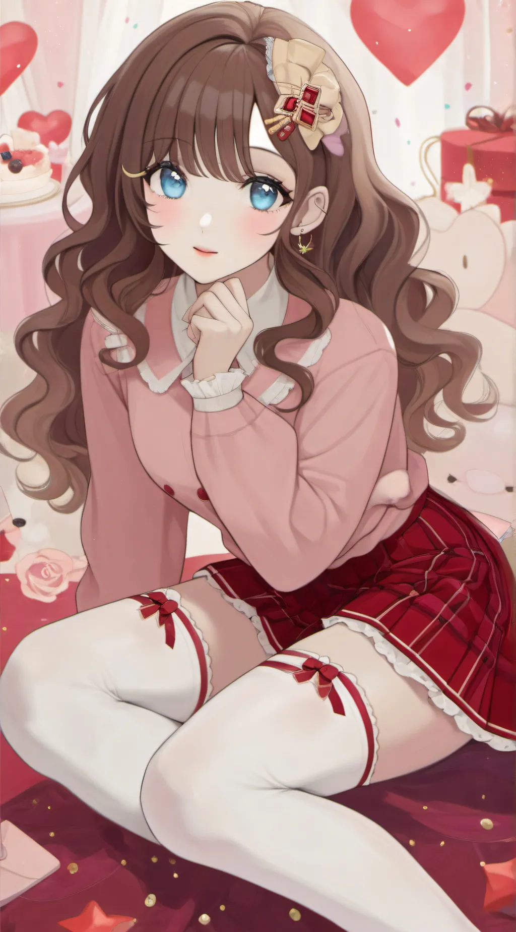 ai character: maki background