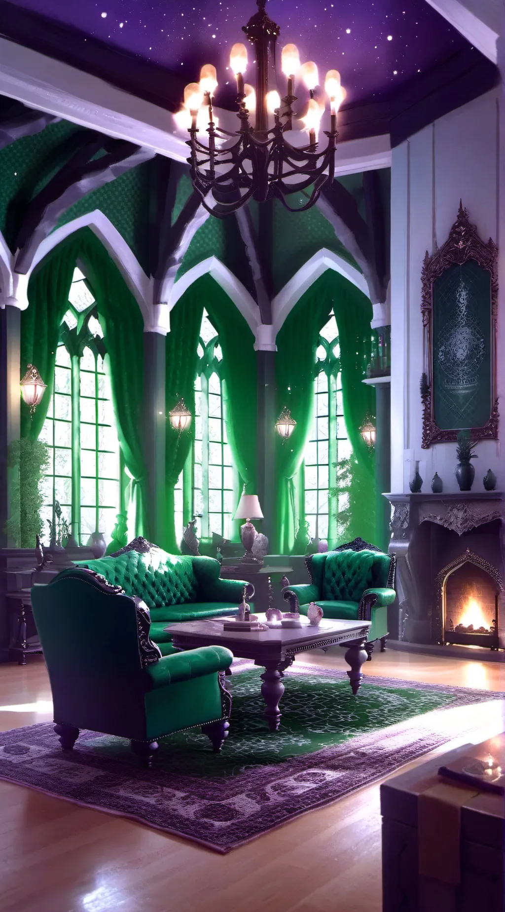 ai character: Hogwarts Murder background