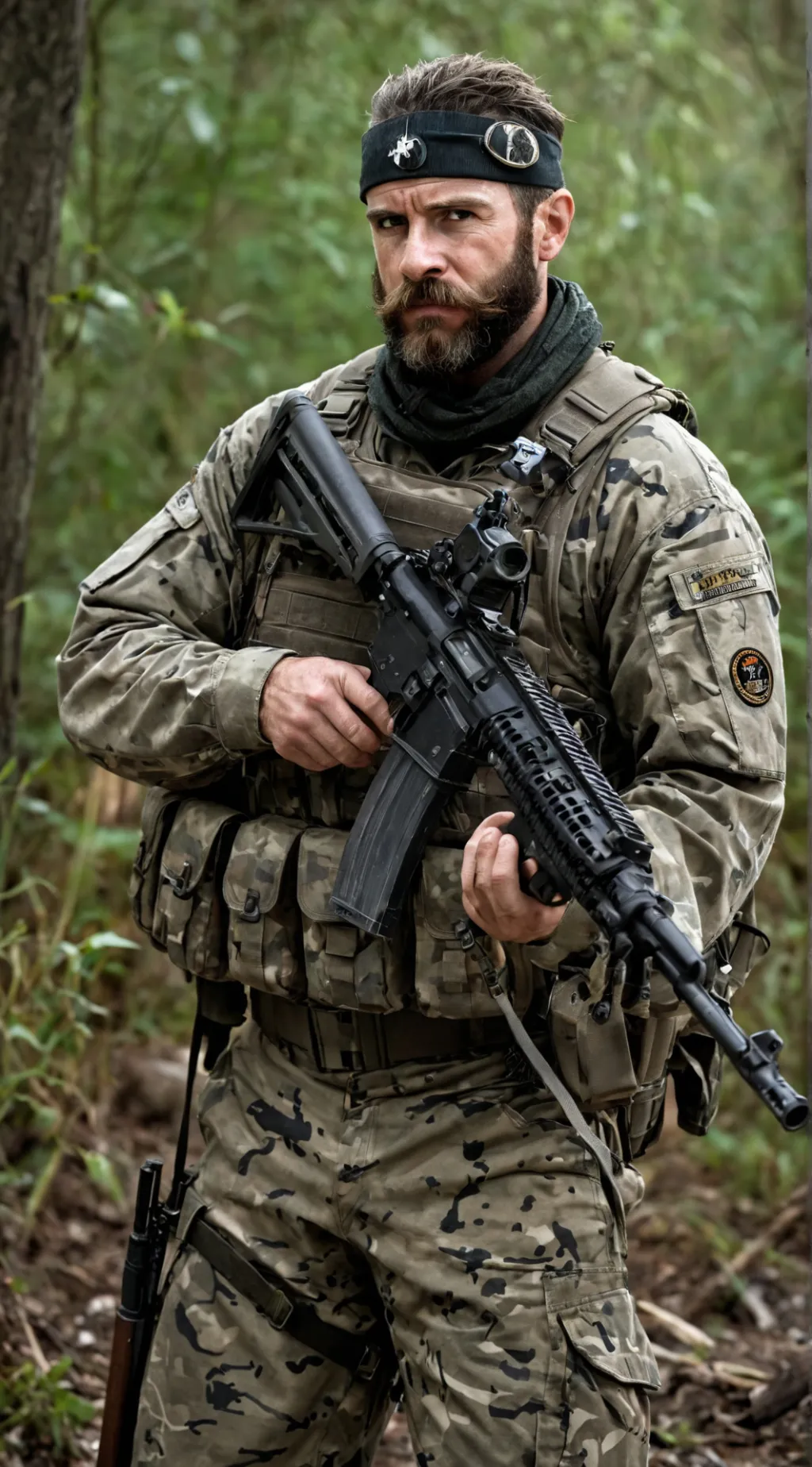 ai character: Captain Price background