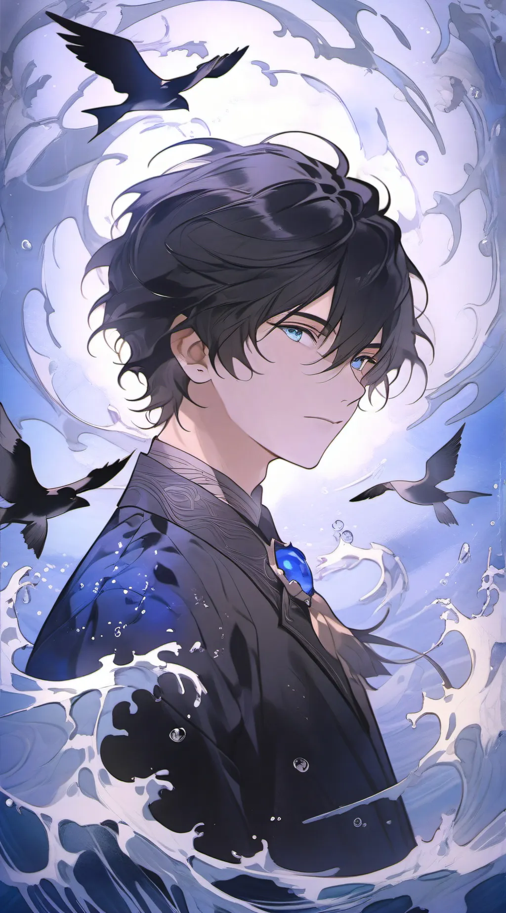 ai character: Yuuma background
