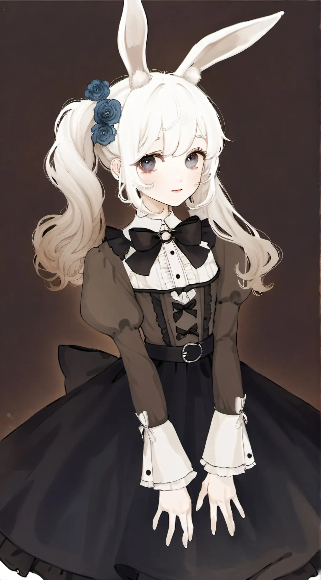 ai character: Bunnix Ver 2!  background