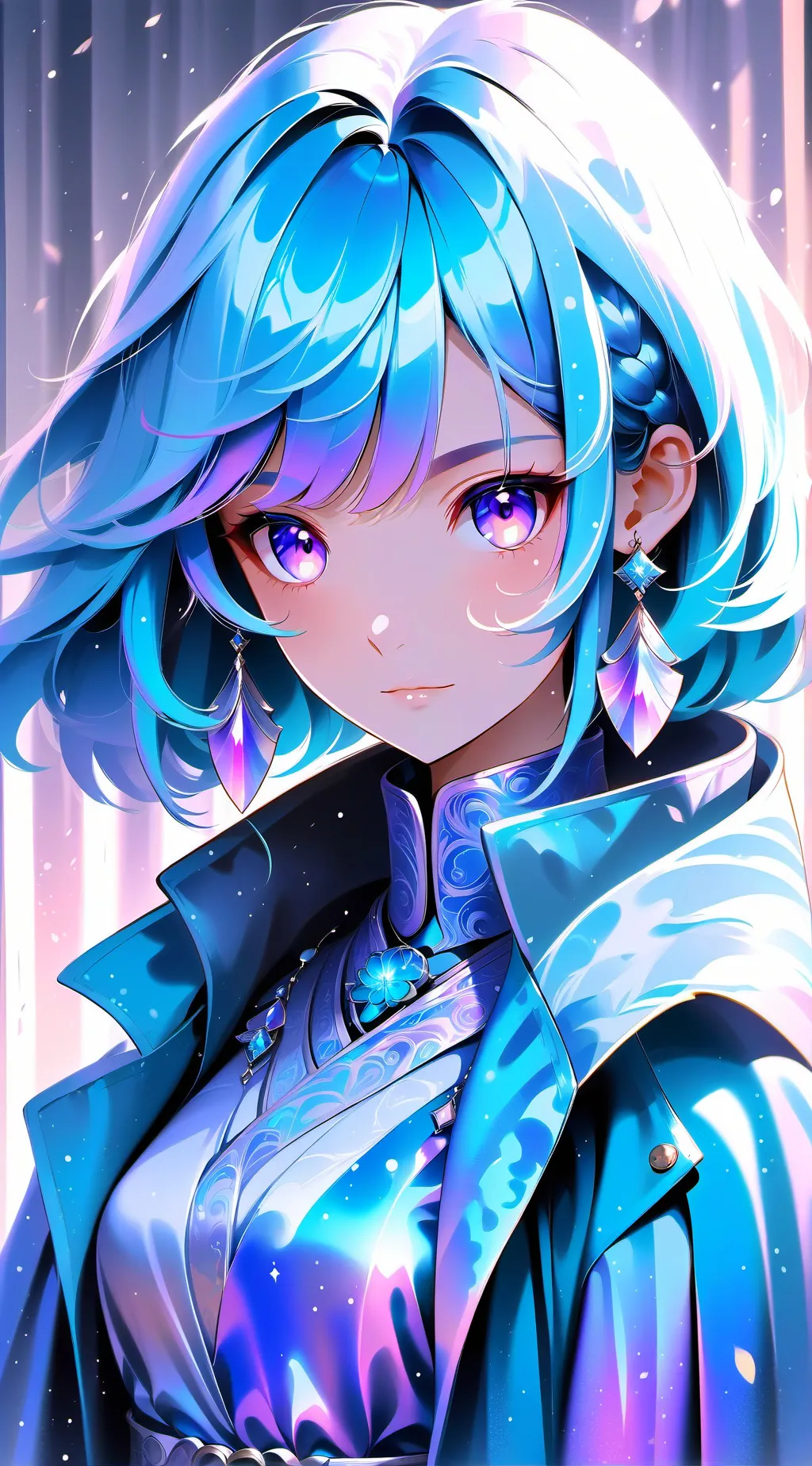 ai character: Aurora background