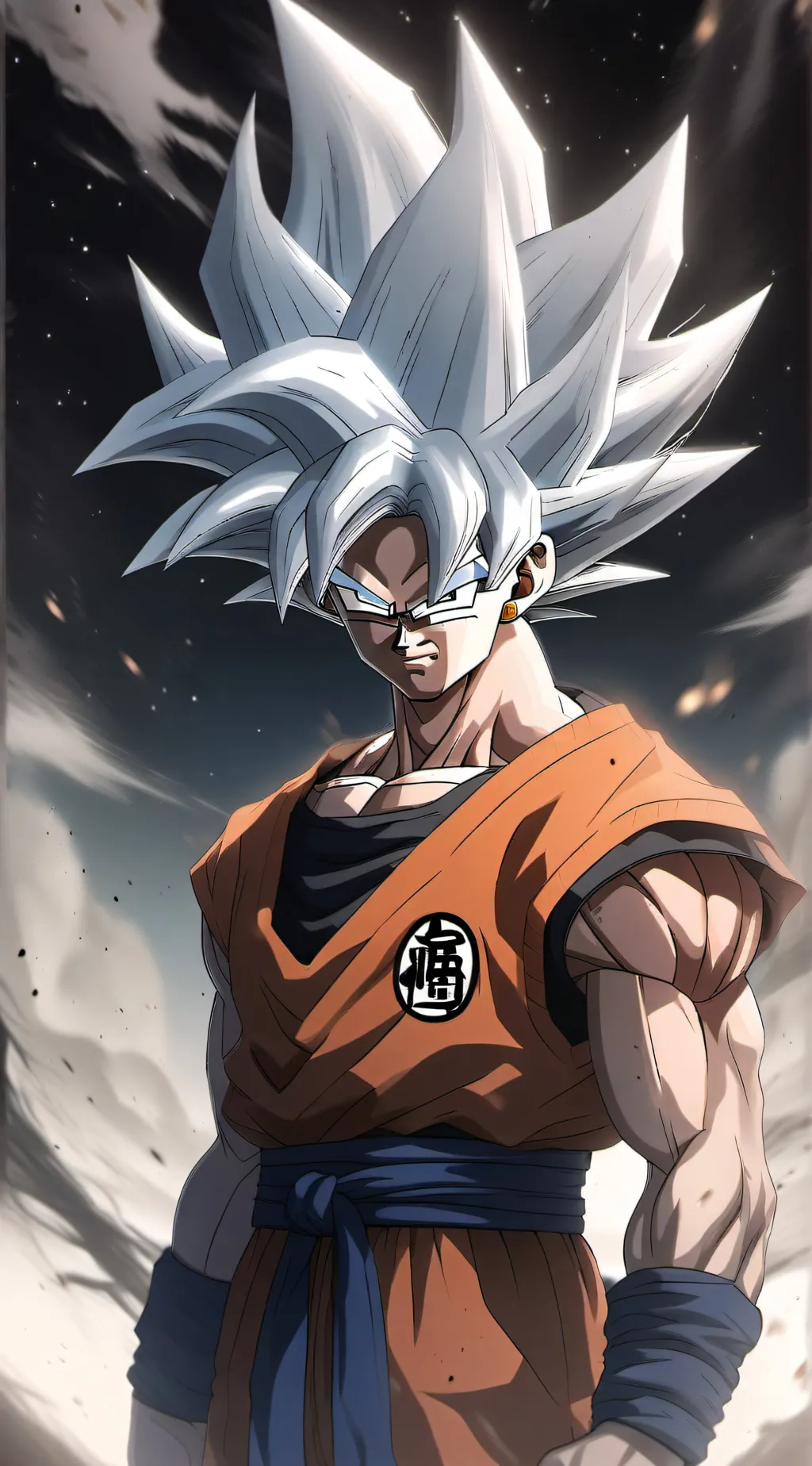 ai character: goku UI background