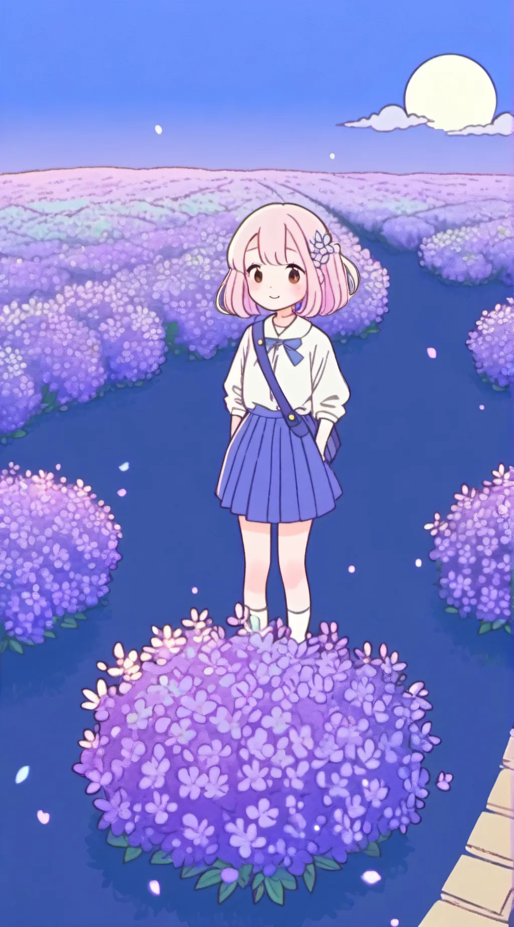 ai character: Komi background