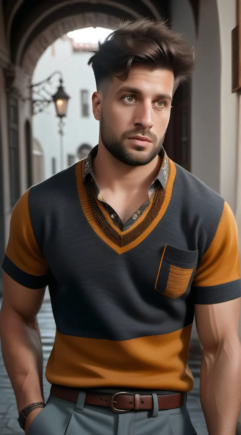 ai character: Nico Villa  background