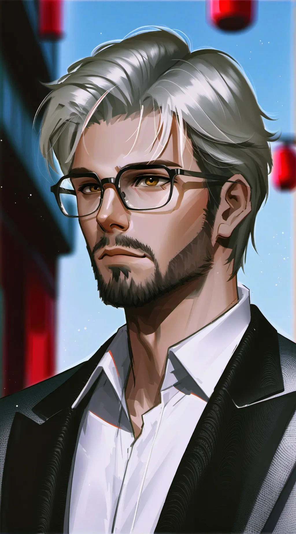 ai character: Ross background